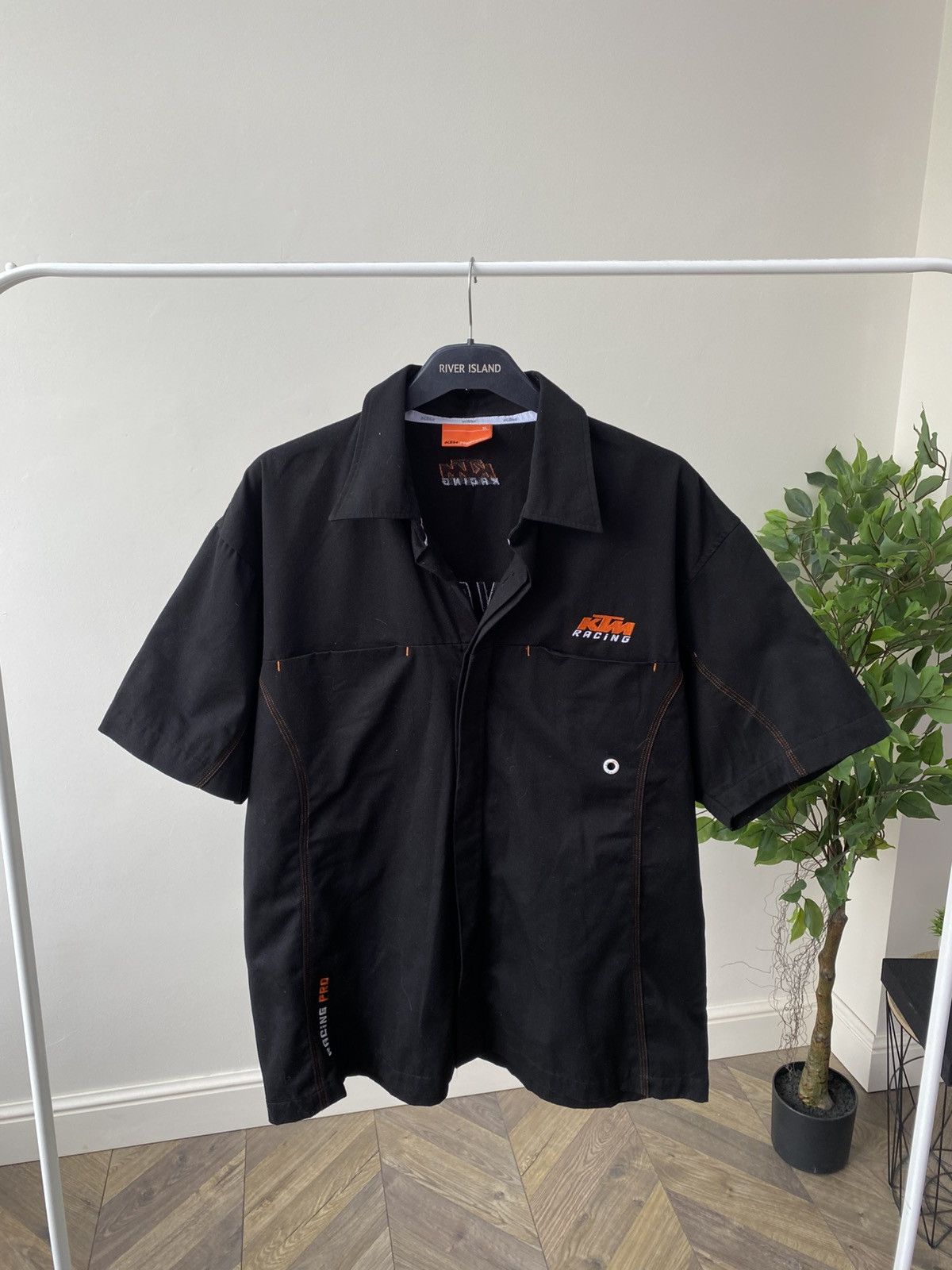 Vintage Vintage KTM Racing Button up shirt Size US XL / EU 56 / 4 - 2 Thumbnail