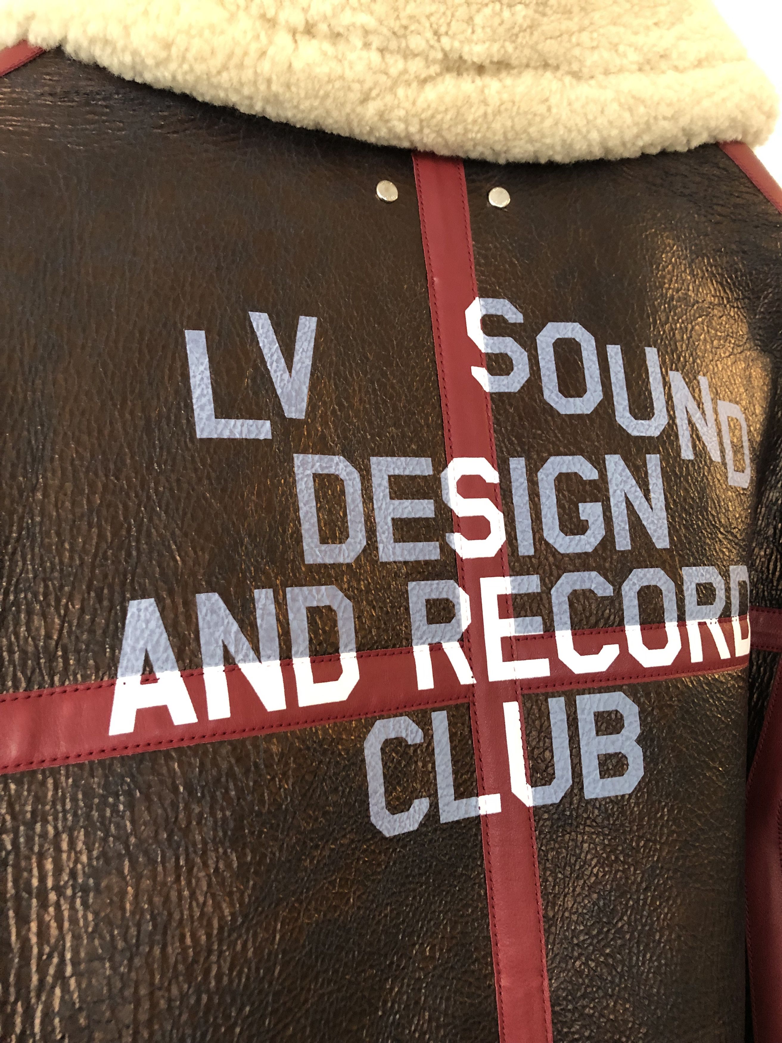 Louis Vuitton Louis Vuitton Sound Design And Record Club Shearling Jacket Size US L / EU 52-54 / 3 - 3 Thumbnail