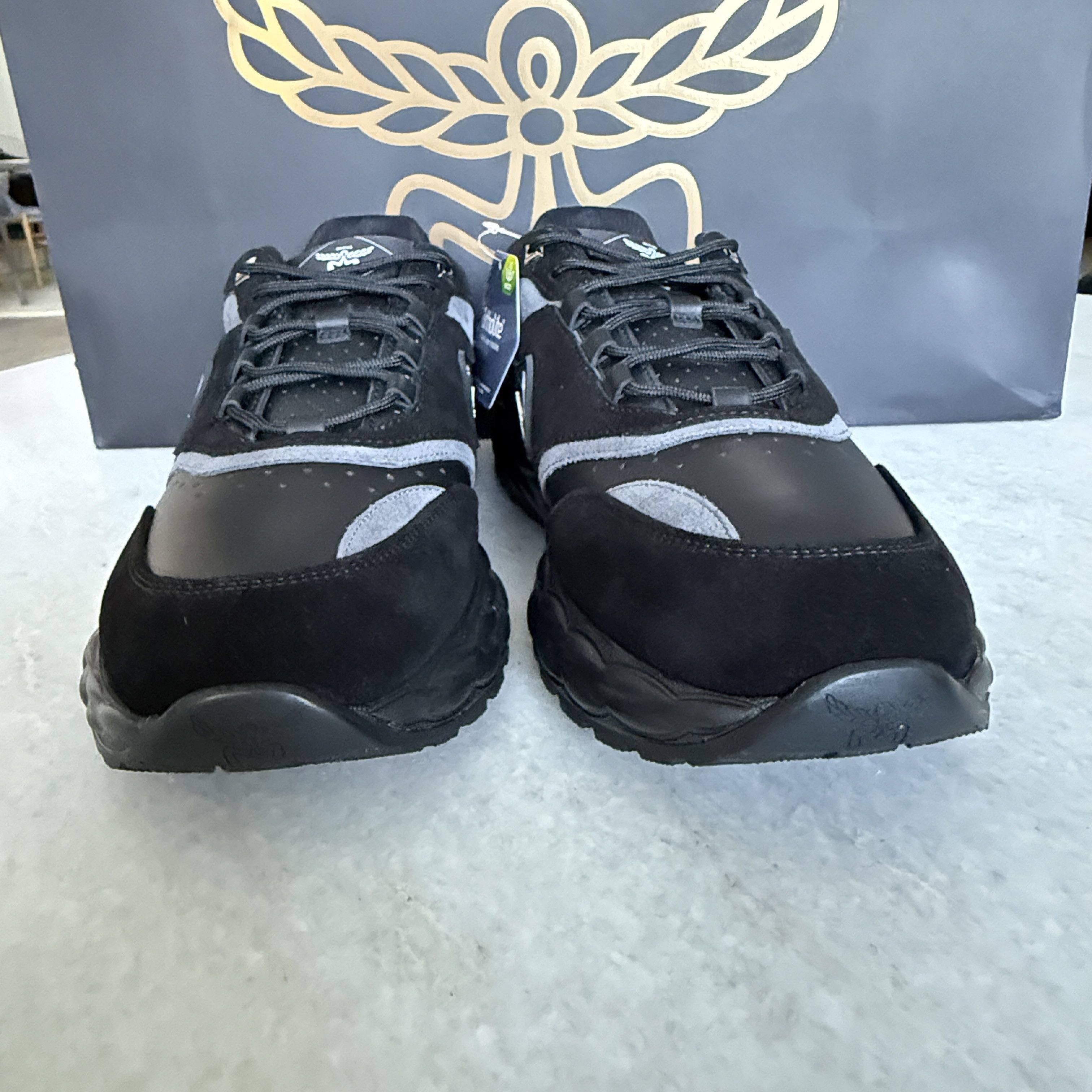 MCM MCM Skywander Low Top Sneakers Men's Black, Sz 44 Size US 11 / EU 44 - 4 Thumbnail