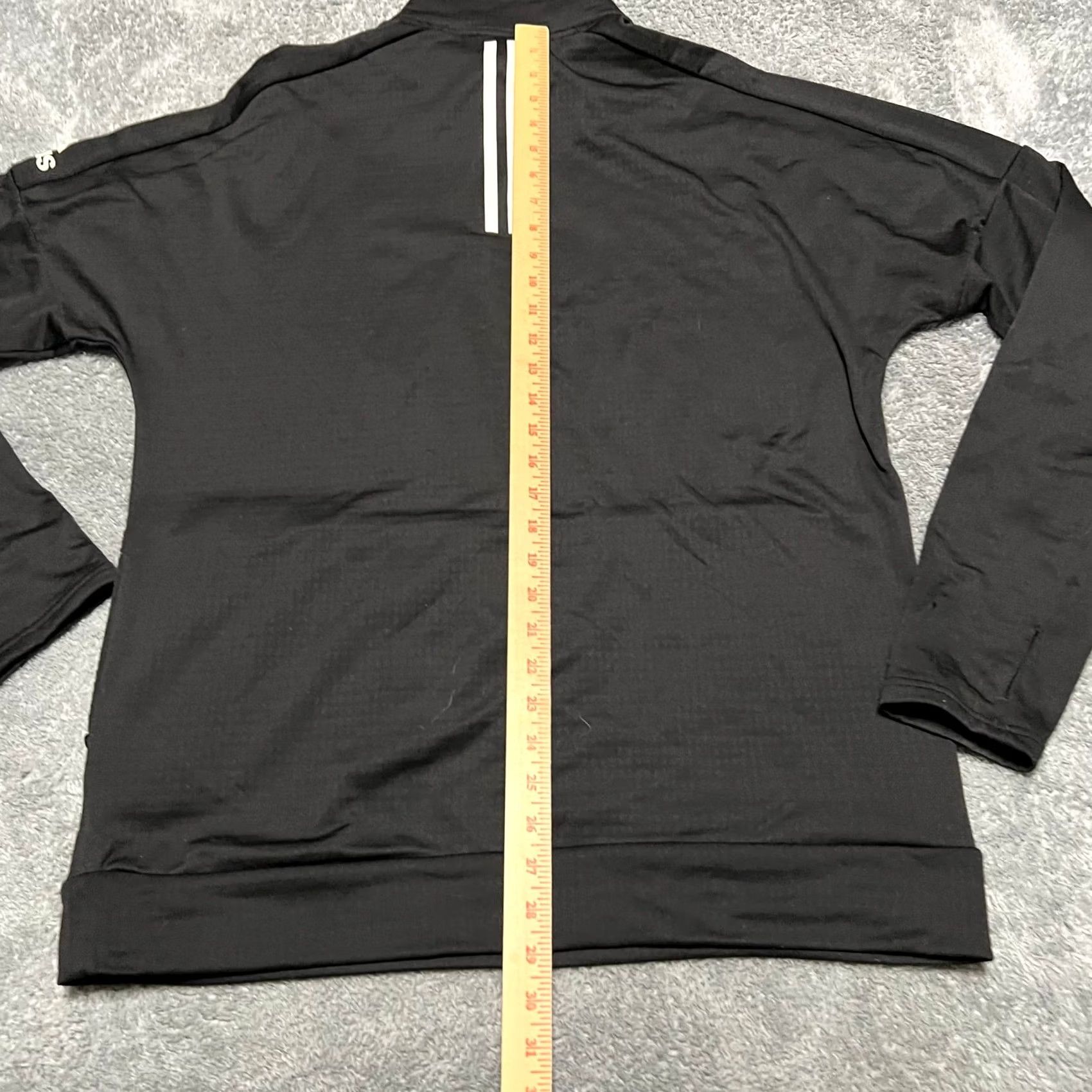 Adidas Adidas Jacket Mens Large Climaheat 1/4 Zip Pullover Jacket Black M ID Size US L / EU 52-54 / 3 - 5 Thumbnail