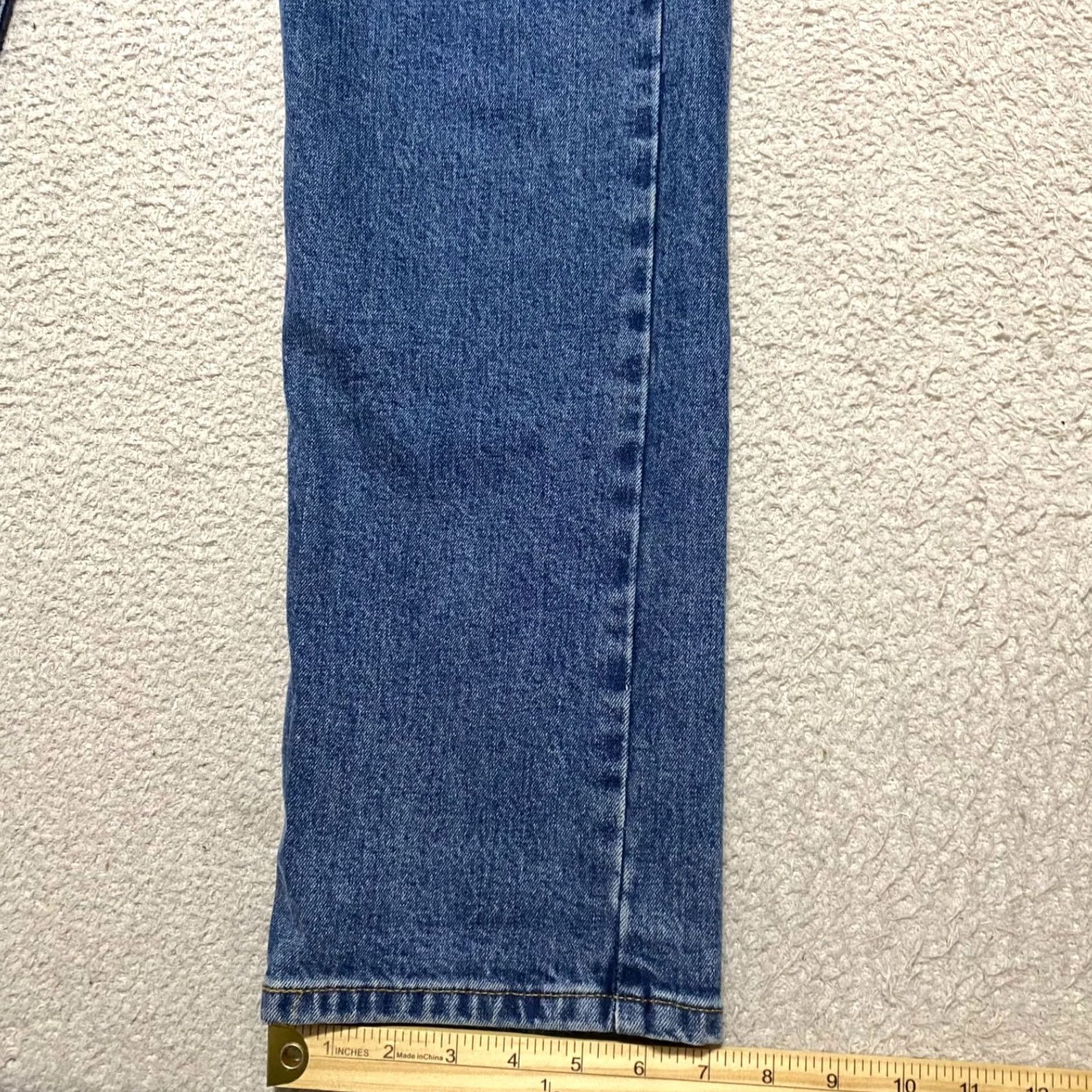 Levi's Levi's 514 Jeans 34x34 Blue Denim Regular Straight Mens 514 Mid Rise 34 Inseam 5-Pocket Size US 34 / EU 50 - 5 Thumbnail