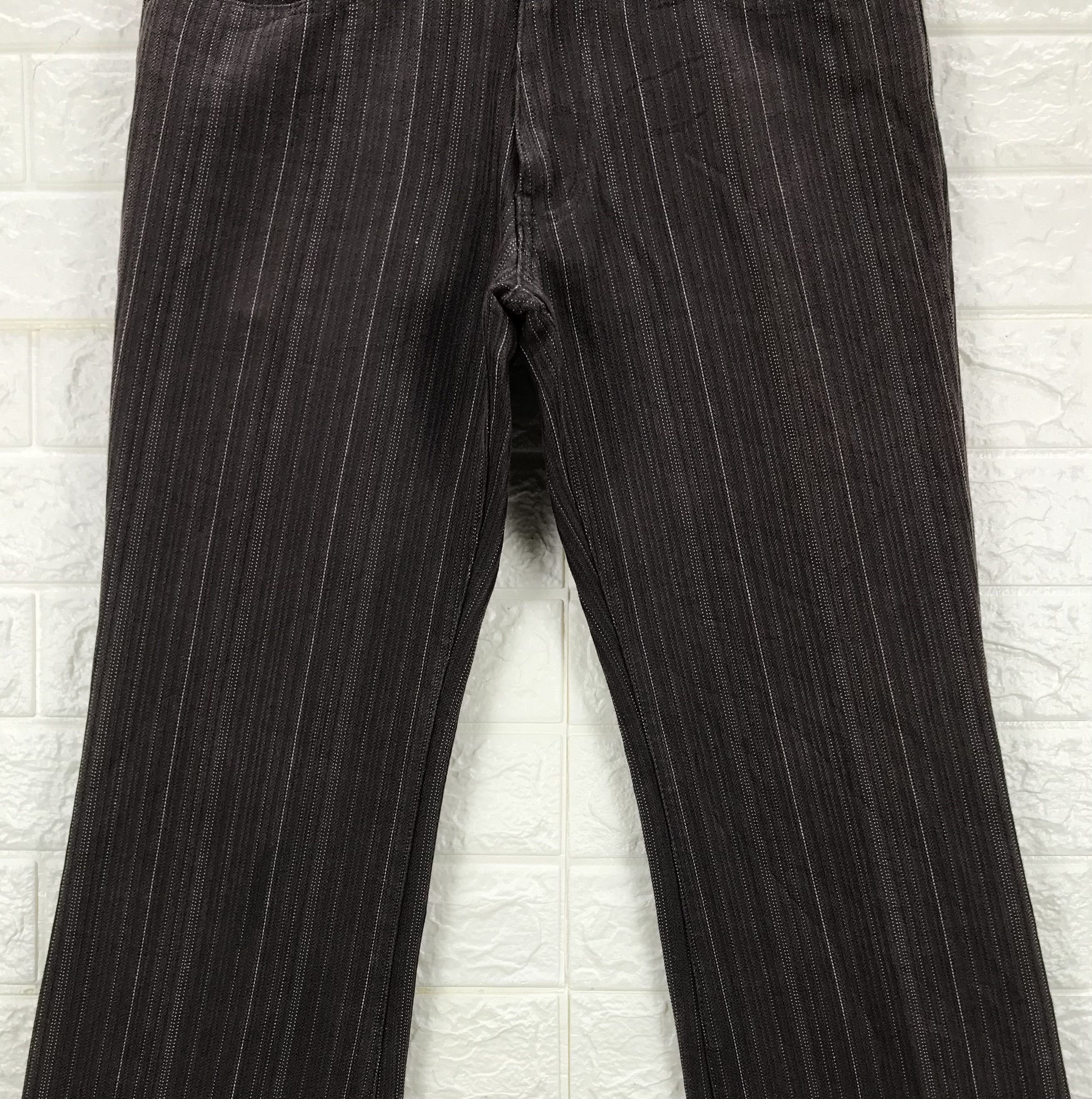 semanticdesign Semantic Design Striped Flare Jeans Bell Bottom Denim Size US 31 - 3 Thumbnail