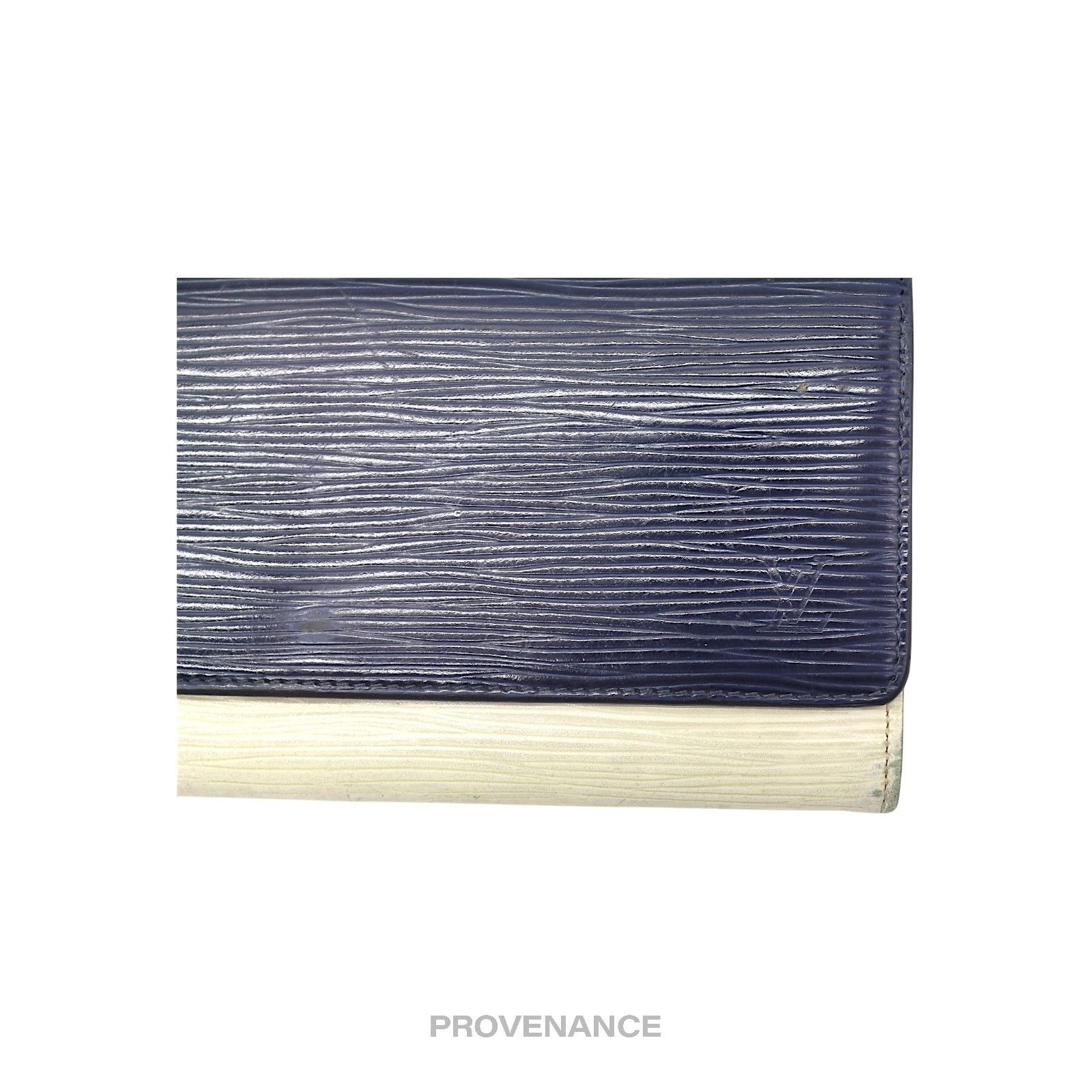 Louis Vuitton 🔴 Louis Vuitton Long Wallet - White Blue Epi Patchwork Size ONE SIZE - 5 Thumbnail