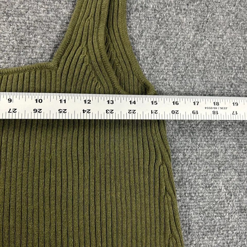 Madewell Madewell Dress Women Medium Green Sweater Knit Blouson Size M / US 6-8 / IT 42-44 - 3 Thumbnail