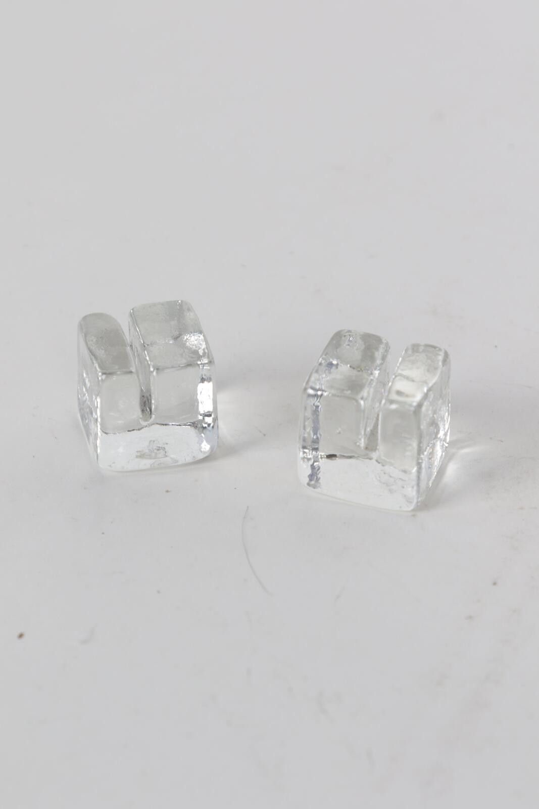 Other 70's Oberglas Austrian Mid Century Modern Crystal Trey Size ONE SIZE - 6 Thumbnail