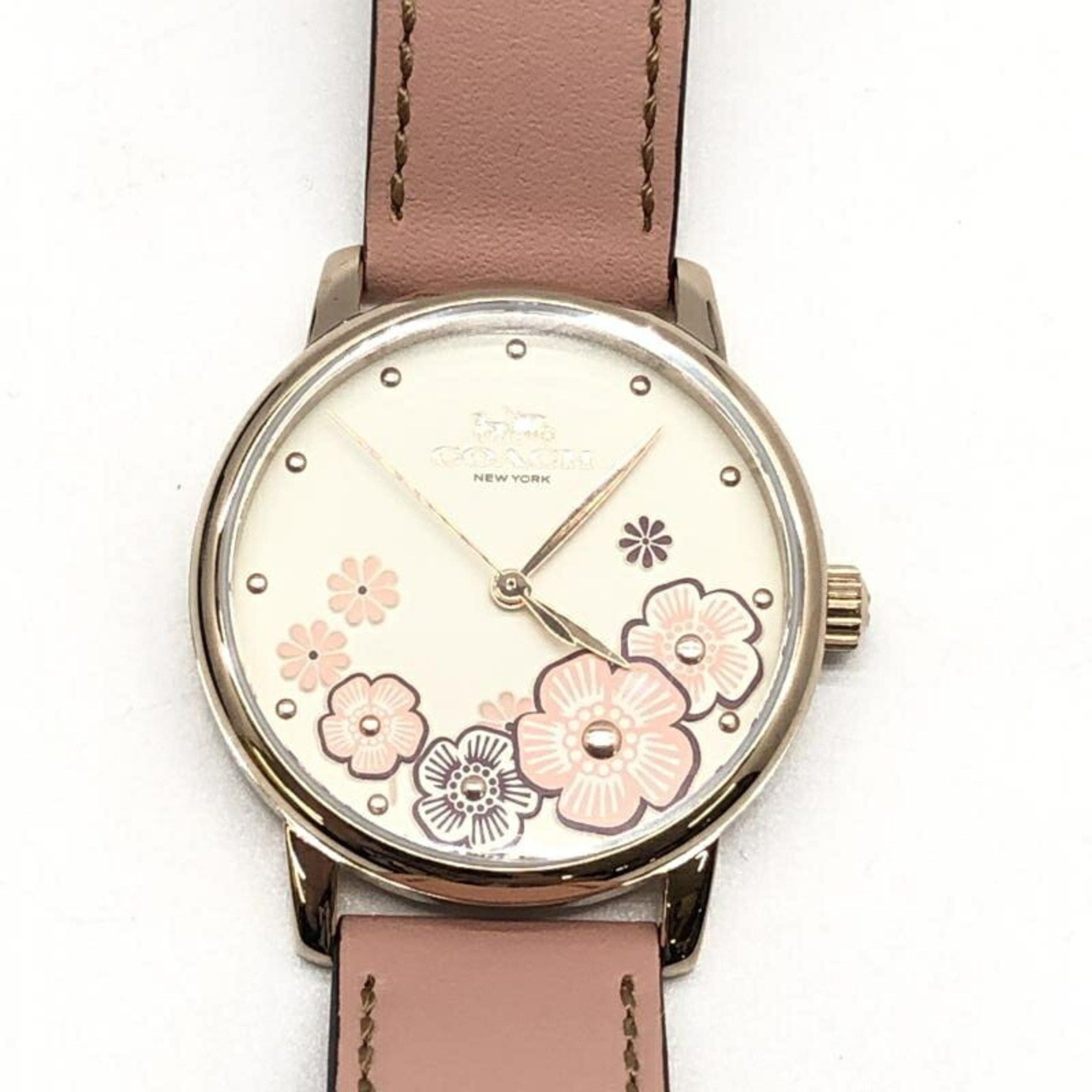 image of Coach Grand Dial Watch 14503009 Grand Quartz, Women's