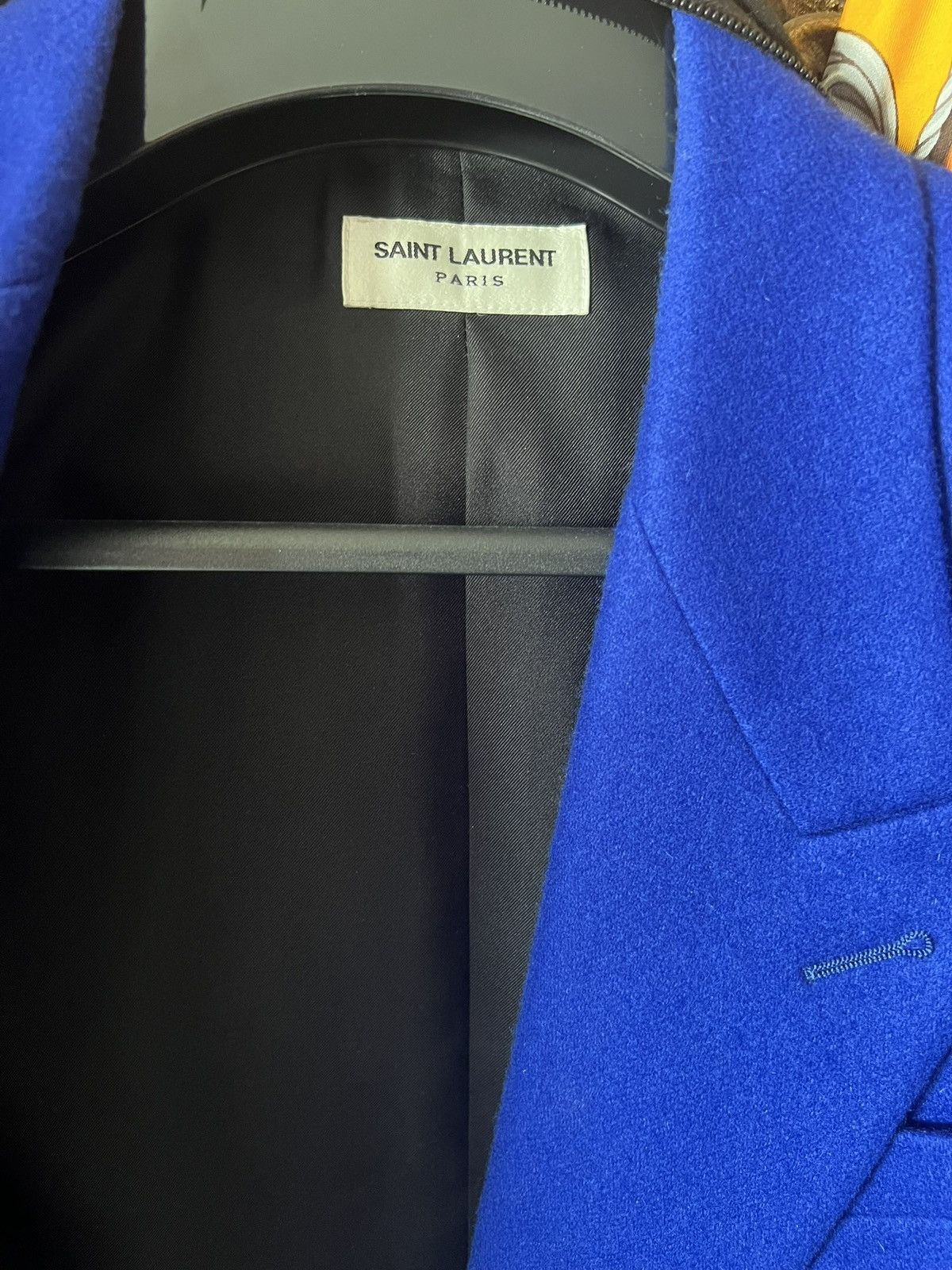 Saint Laurent Paris Blue blazer Saint Laurent with gold buttons size 50 rare Size 50R - 5 Thumbnail