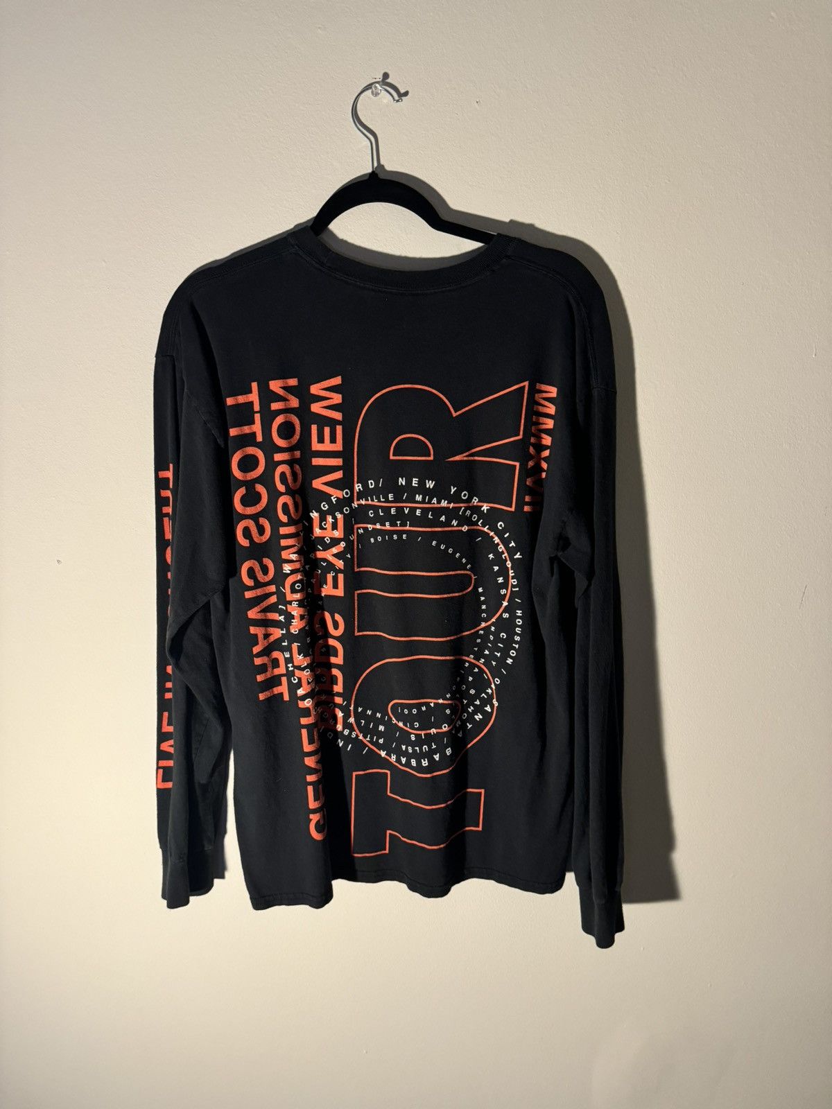 Supreme Travis Scott Travis Scott Birds Eye View Tour L S 2017 Grailed