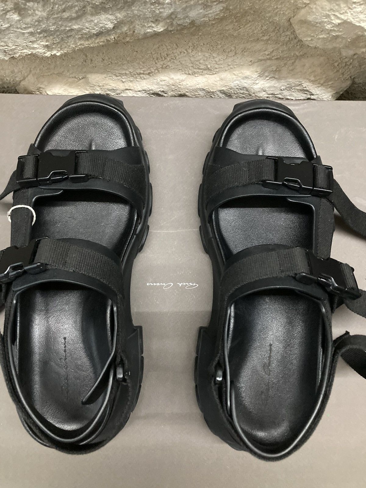 Rick Owens NEVER WORN / Rick Owens Tractor Sandals Size US 8 / EU 41 - 11 Thumbnail
