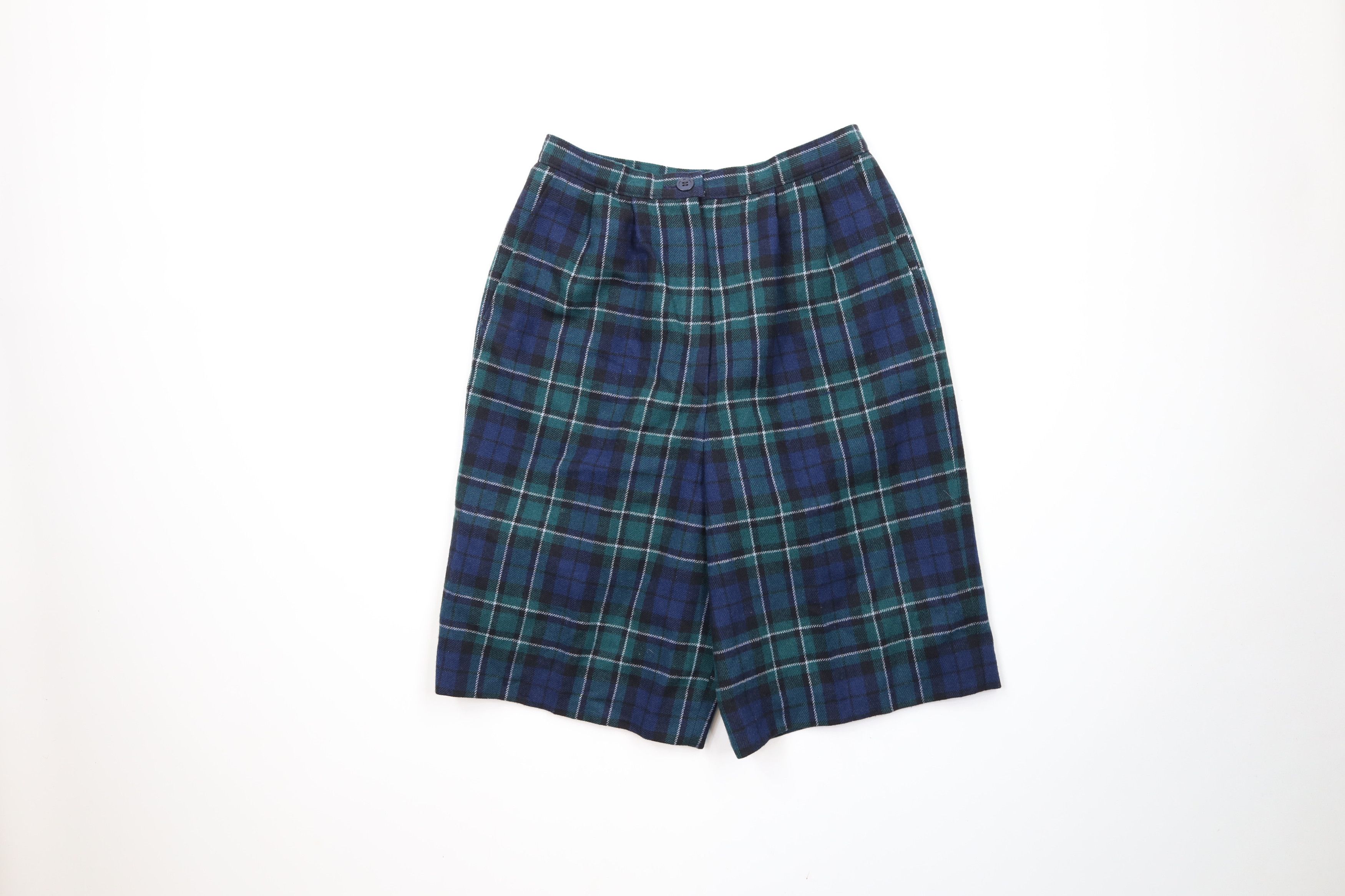 Pendleton × Vintage Vintage 70s Pendleton Wool Maccallum Tartan Plaid Shorts USA Size 32" / US 10 / IT 46 - 1 Thumbnail