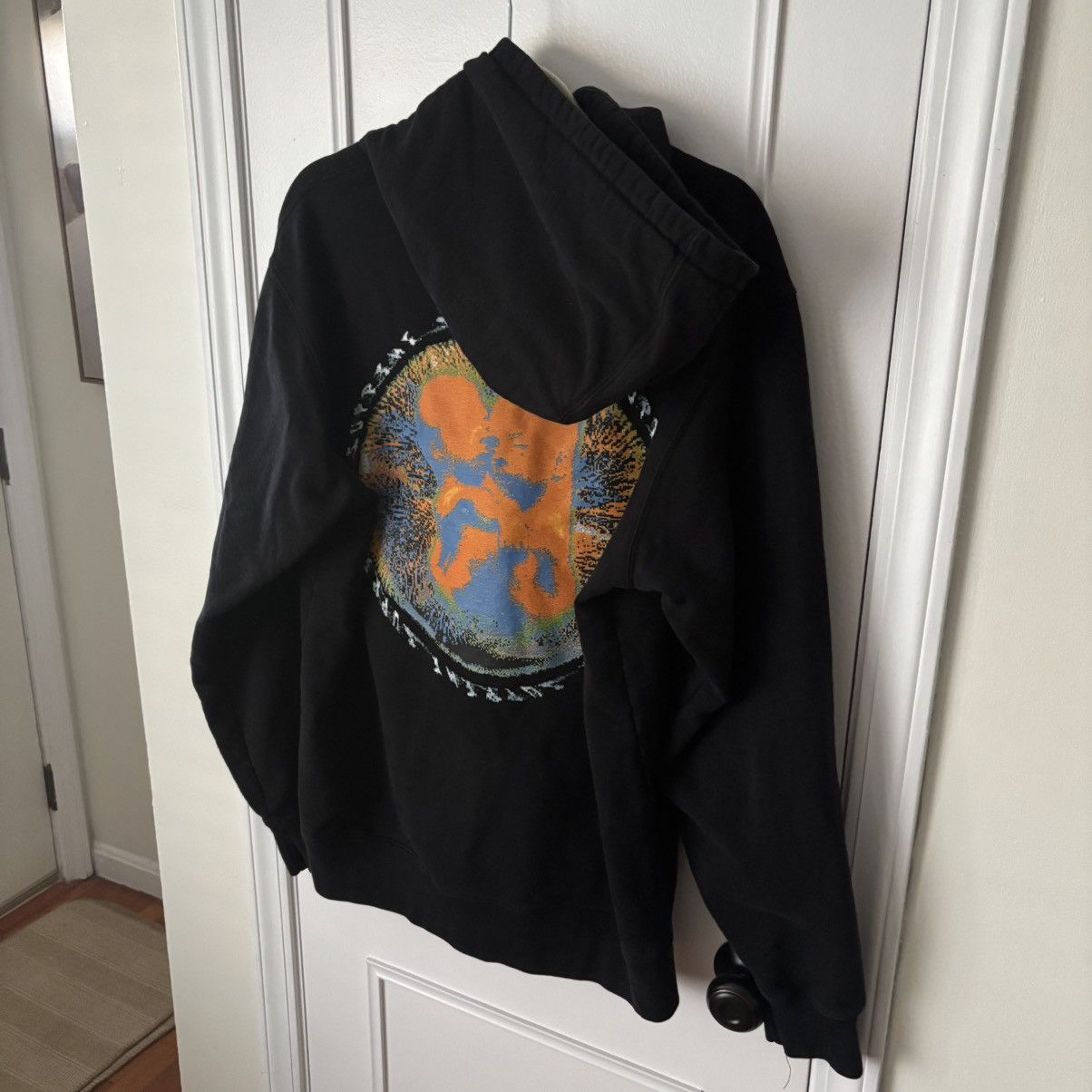 Supreme Size XL-Supreme Embryo Hooded Sweatshirt Black Gently Worn Size US L / EU 52-54 / 3 - 10 Thumbnail
