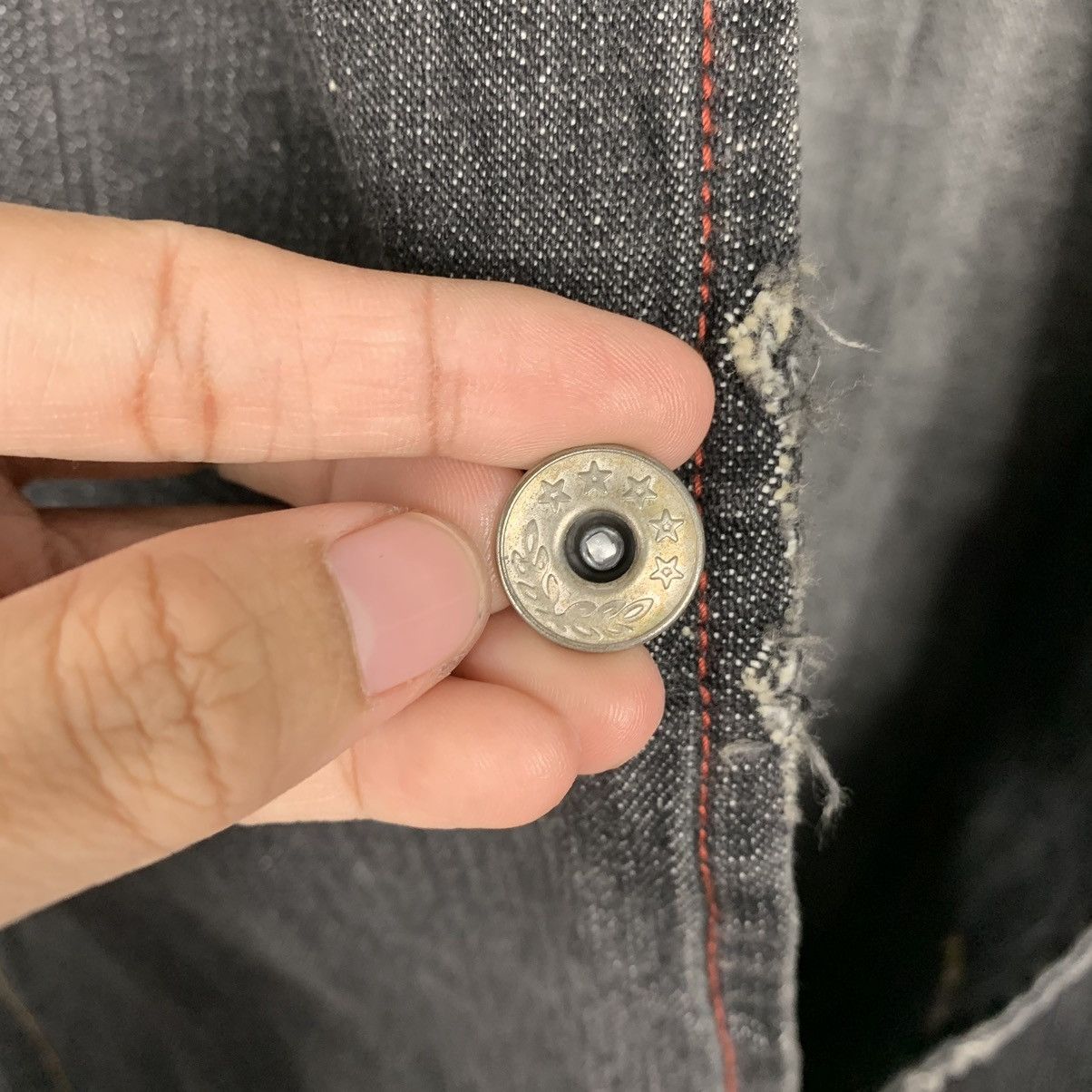 Japanese Brand Japanese Brand Power To The People Denim Jacket Size US L / EU 52-54 / 3 - 14 Thumbnail