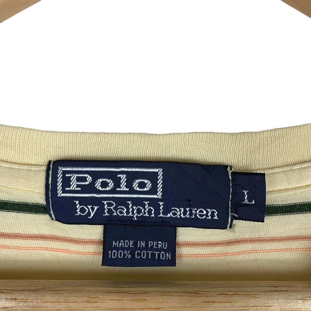 Polo Ralph Lauren Vintage Polo Ralph Lauren Striped Tee Size US L / EU 52-54 / 3 - 3 Thumbnail