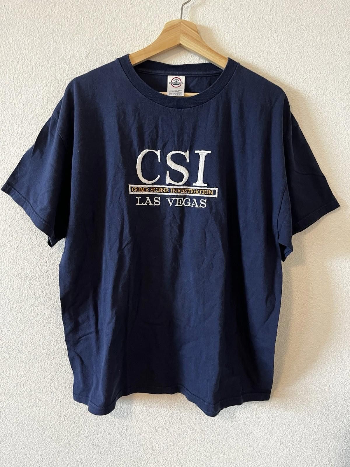 Delta Y2K CSI Las Vegas CSI Men SZ L Black T-Shirt Size US L / EU 52-54 / 3 - 1 Thumbnail