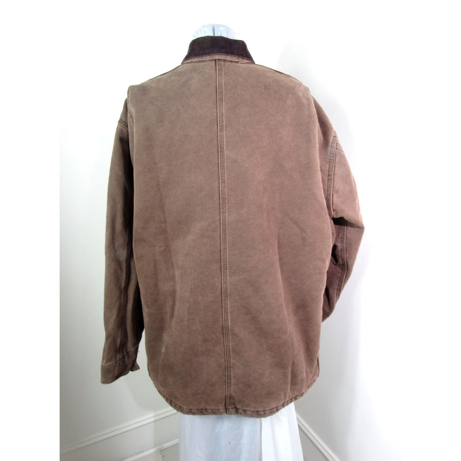 Carhartt VINTAGE Carhartt Jacket Chore Coat Men 2XL Blanket-Lined Duck Brown Canvas J97 JACKET/COAT MID-LENGTH Work Coat Regular Mens Brown 2XL Size US XXL / EU 58 / 5 - 6 Thumbnail