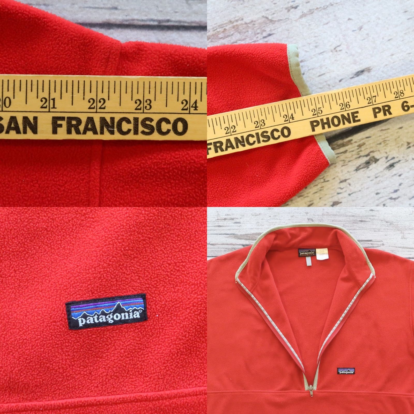 Patagonia Patagonia Synchilla Quarter Zip Fleece Jacket XXL Men Red Jacket Size US XXL / EU 58 / 5 - 8 Thumbnail