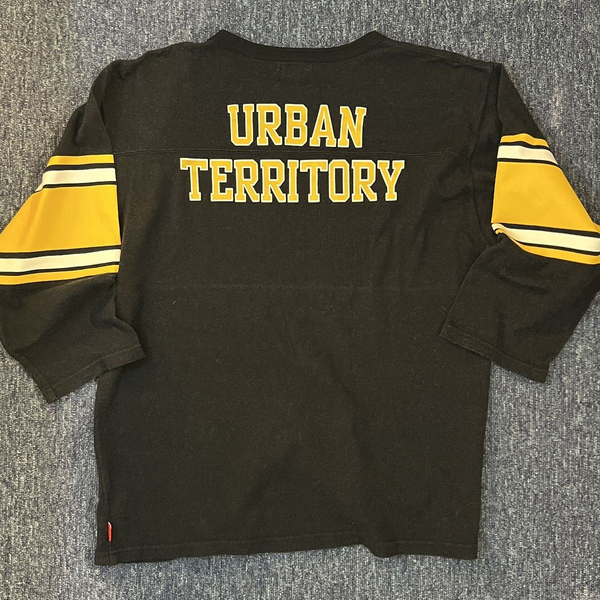 Wtaps Vintage 00s WTAPS Football Long Sleeve Tee Black Size US M / EU 48-50 / 2 - 2 Thumbnail