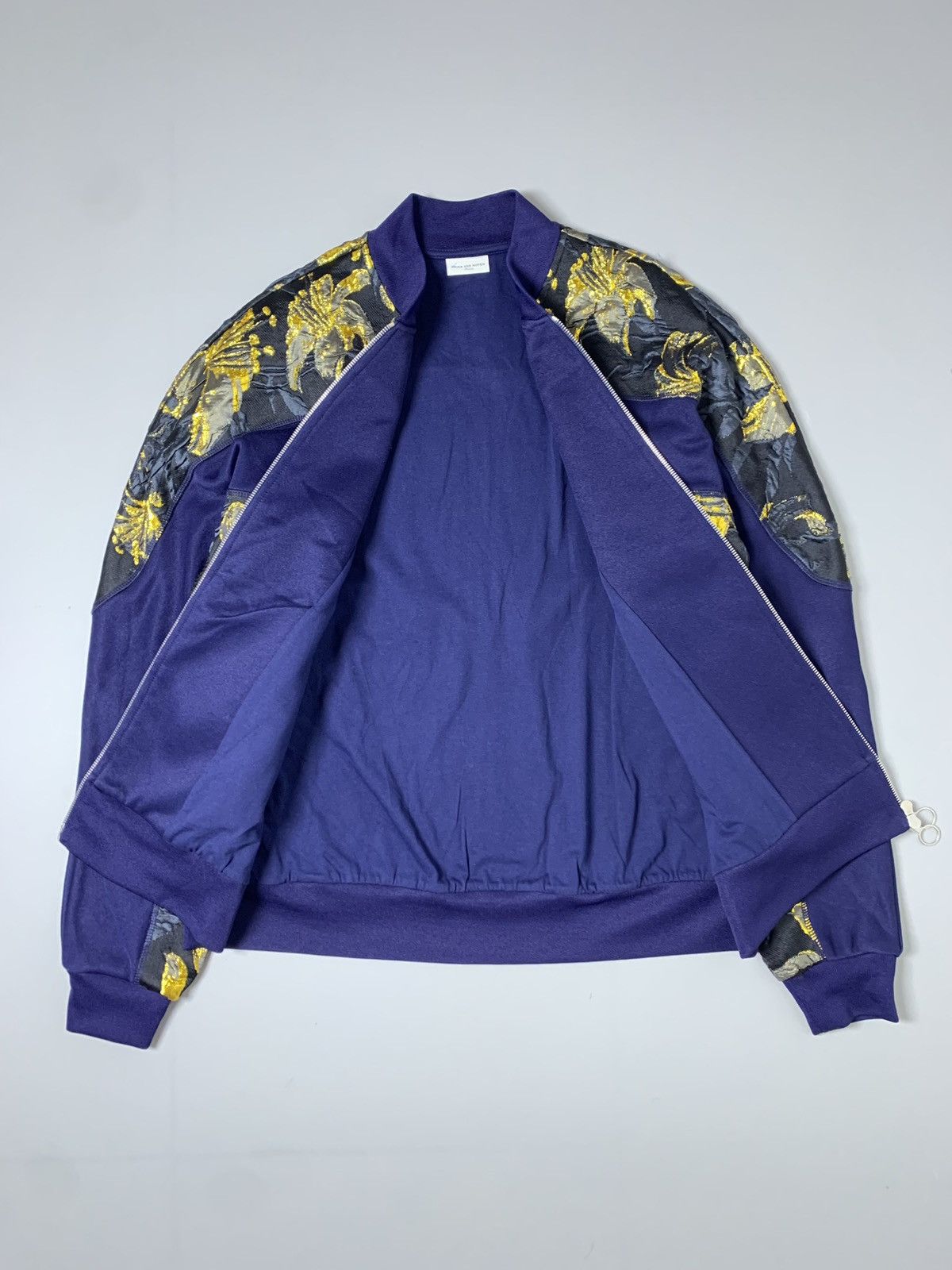 Dries Van Noten Dries Van Noten Floral Print — Bomber Jacket Size US S / EU 44-46 / 1 - 11 Thumbnail