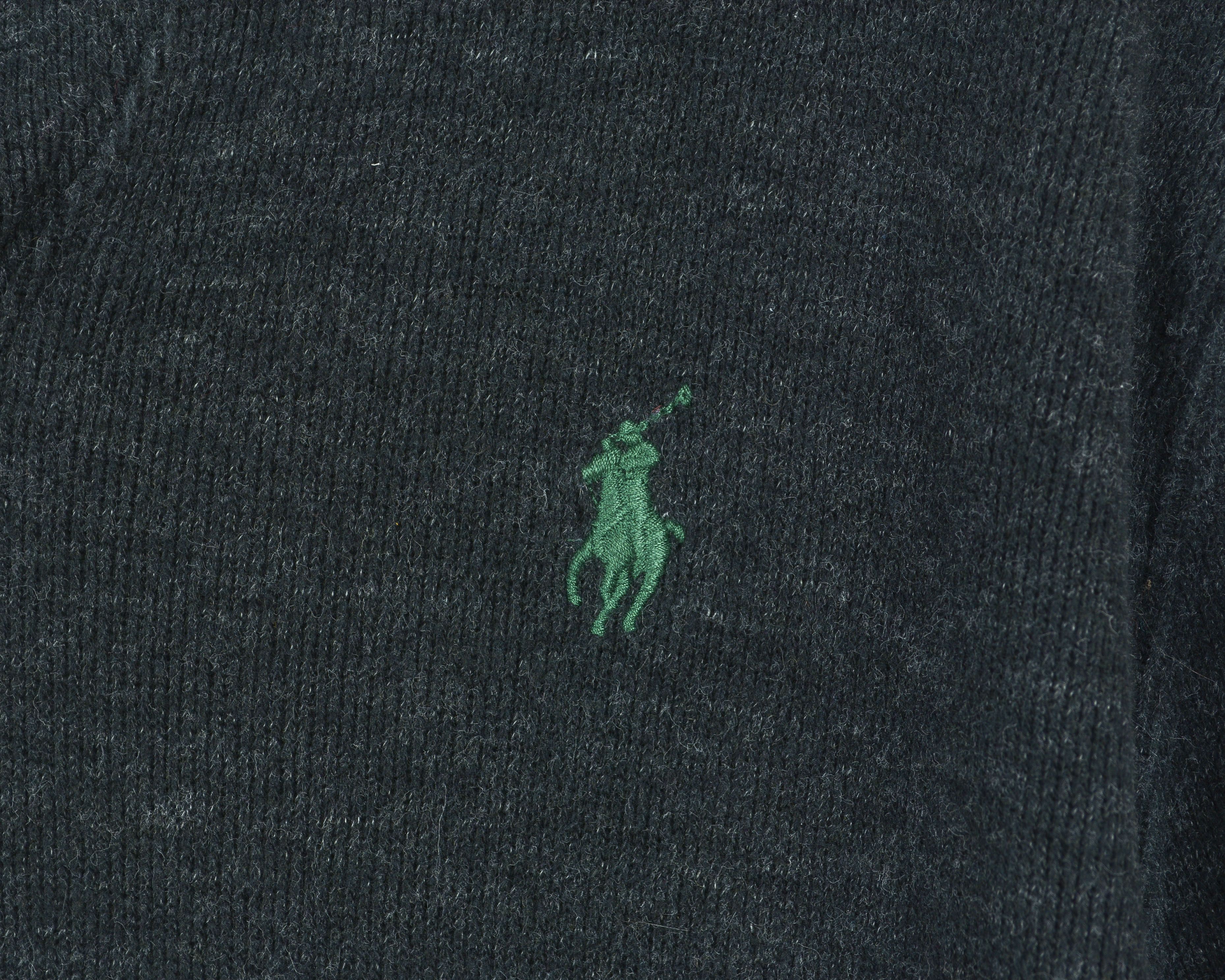 Polo Ralph Lauren Sweater XL High Neck Button Jumper Pullover Cotton Knit Size US XL / EU 56 / 4 - 3 Thumbnail