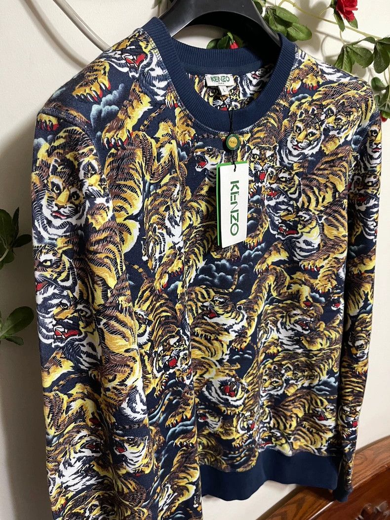 Kenzo KENZO Sweatshirt Size US L / EU 52-54 / 3 - 5 Thumbnail