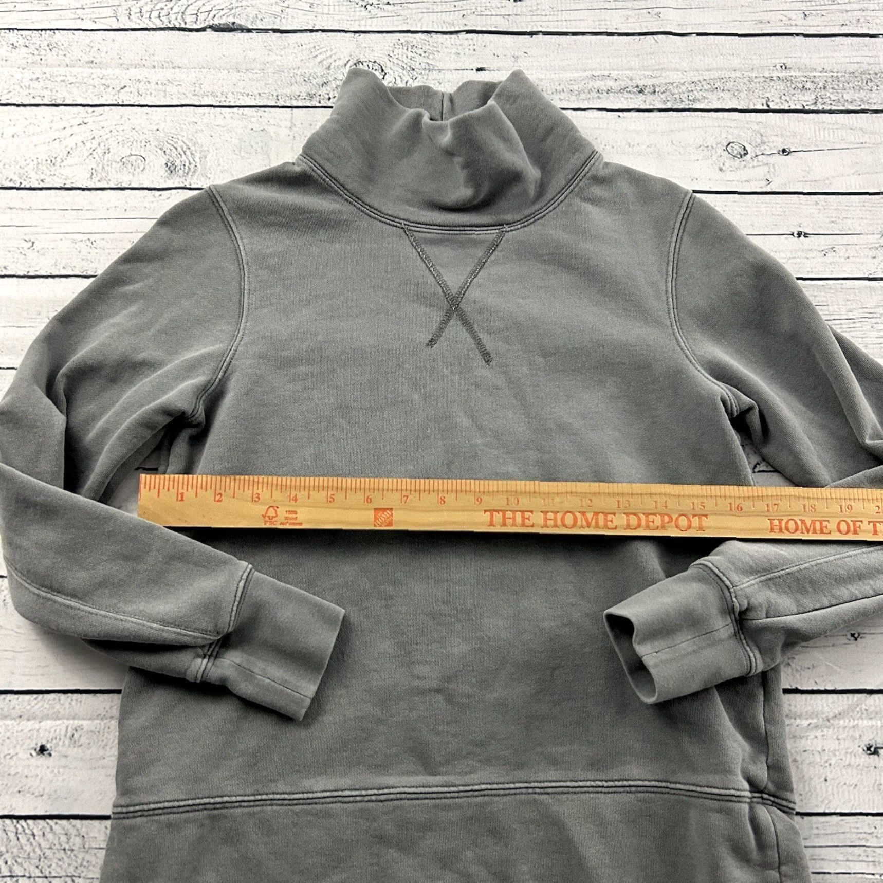 Madewell Madewell Sweatshirt Mock Neck XS Women Gray Shirt XS Womens Madewell Sweatshirt Mock Neck Gray XS Women Size XS / US 0-2 / IT 36-38 - 4 Thumbnail