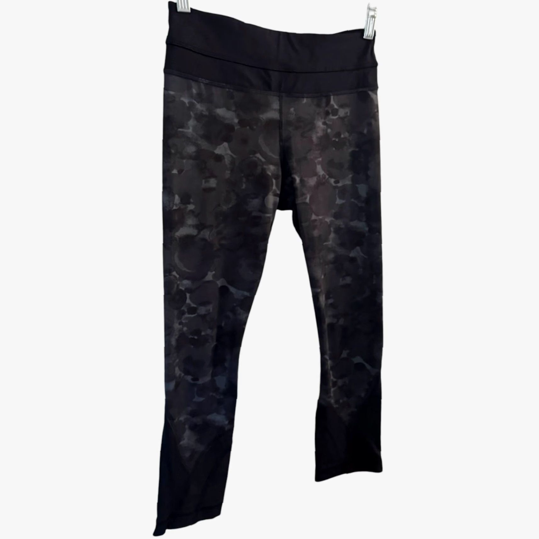 Lululemon Lululemon Cropped Athletic Leggings Black Camo Women's 4 Running Activewear Yoga Size 27" / US 4 / IT 40 - 3 Thumbnail