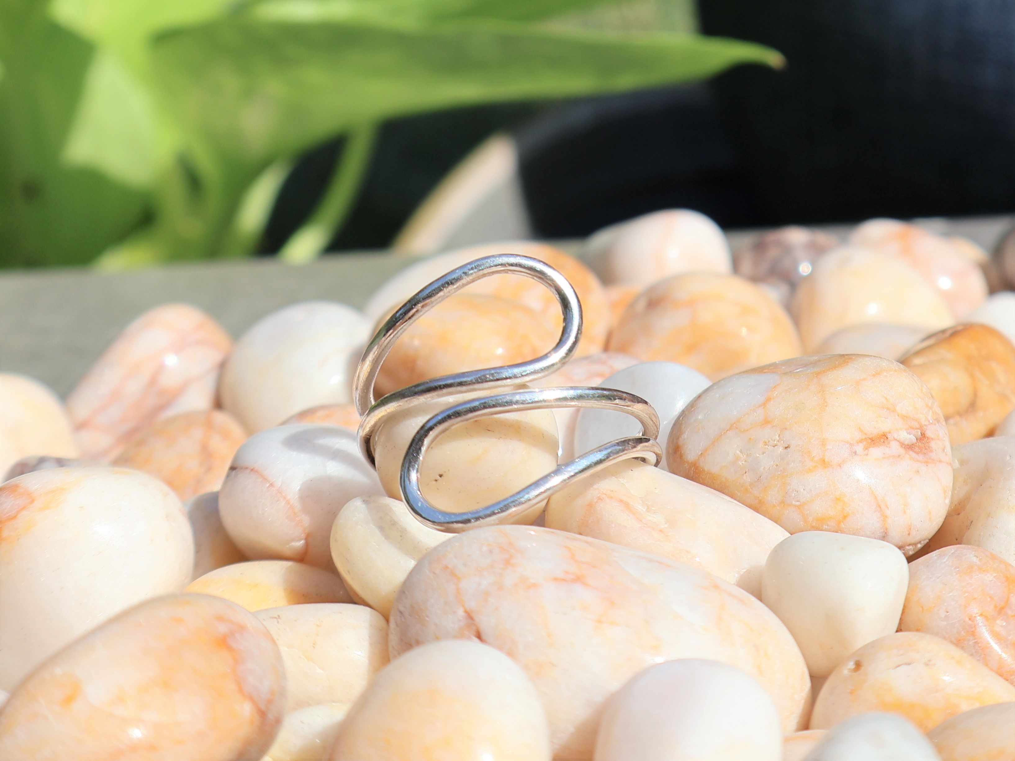 Handmade Silver Band Ring, 925 Silver Jewelry, Handmade Promise Ring, Size ONE SIZE - 2 Thumbnail
