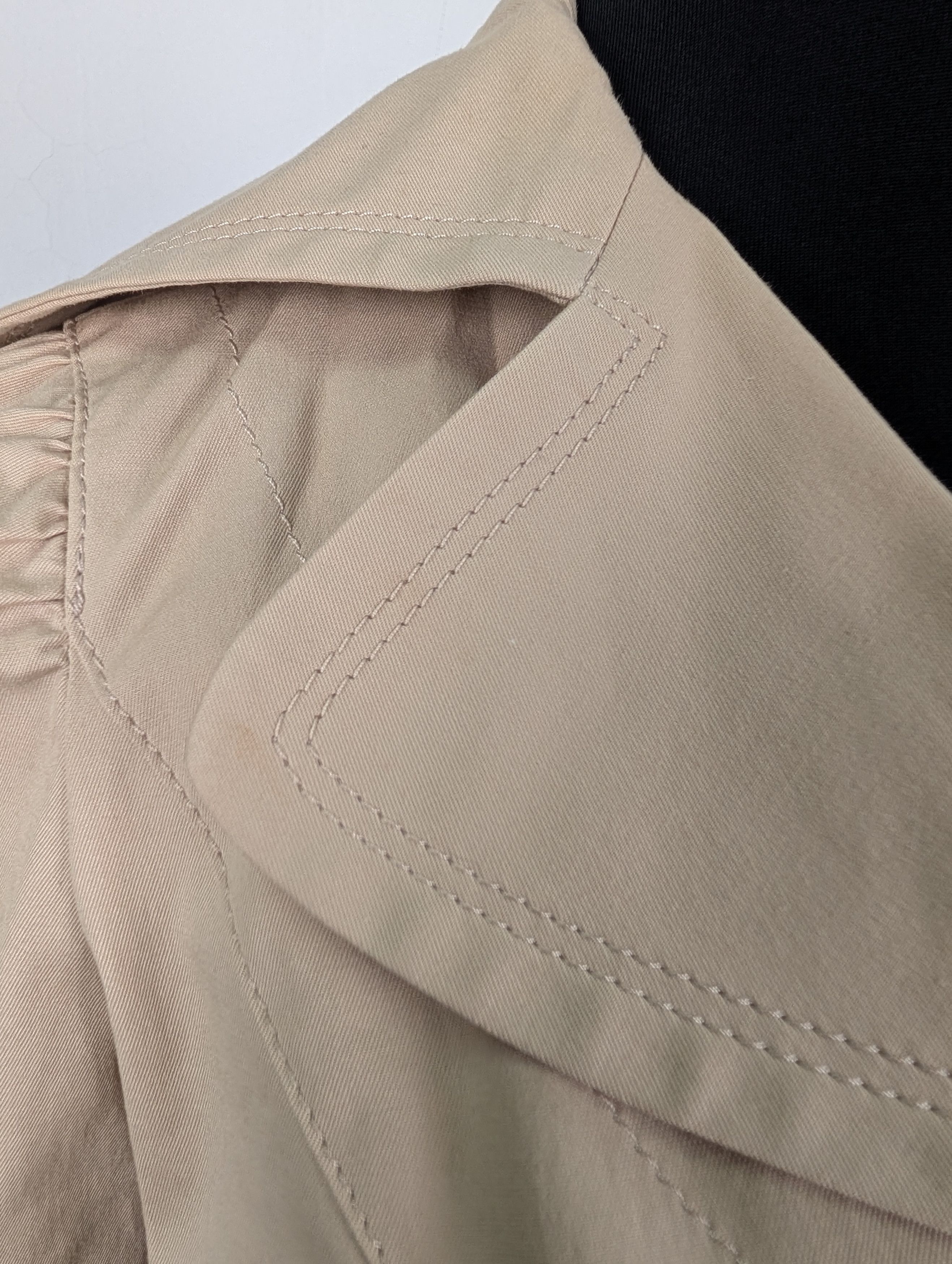 Burberry Burberry Blue Label Beige Cropped Jacket Size XS / US 0-2 / IT 36-38 - 10 Thumbnail