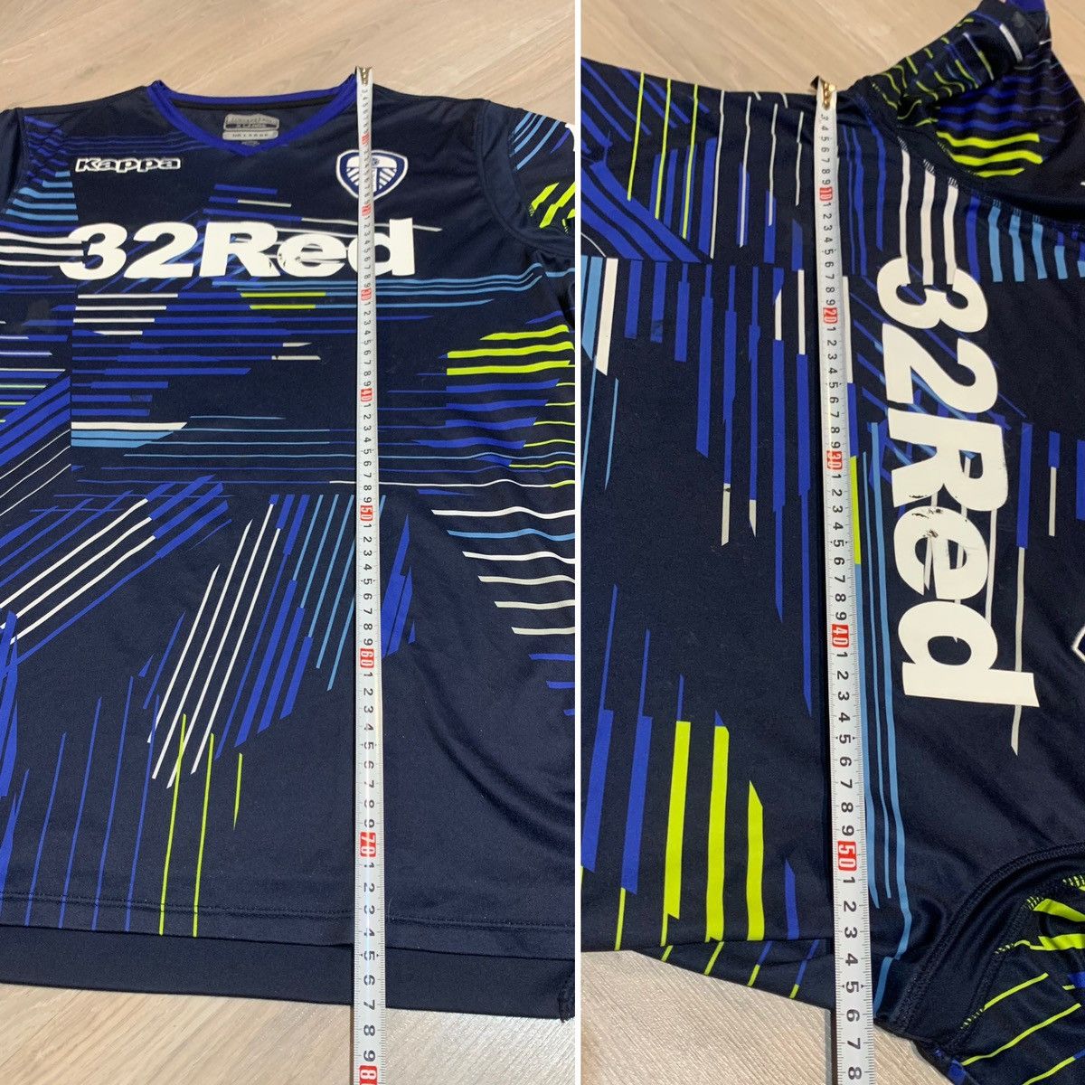 Kappa Kappa Leeds United 2018 2019 Away Shirt Football Jersey XL Size US XL / EU 56 / 4 - 14 Thumbnail