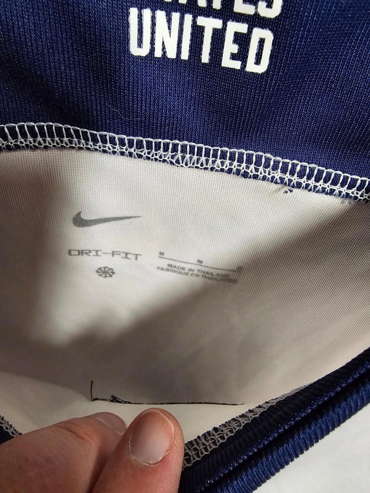 Nike Nike Team USA 22/23 Stadium Home White Soccer Jersey, Size M Size US M / EU 48-50 / 2 - 3 Thumbnail