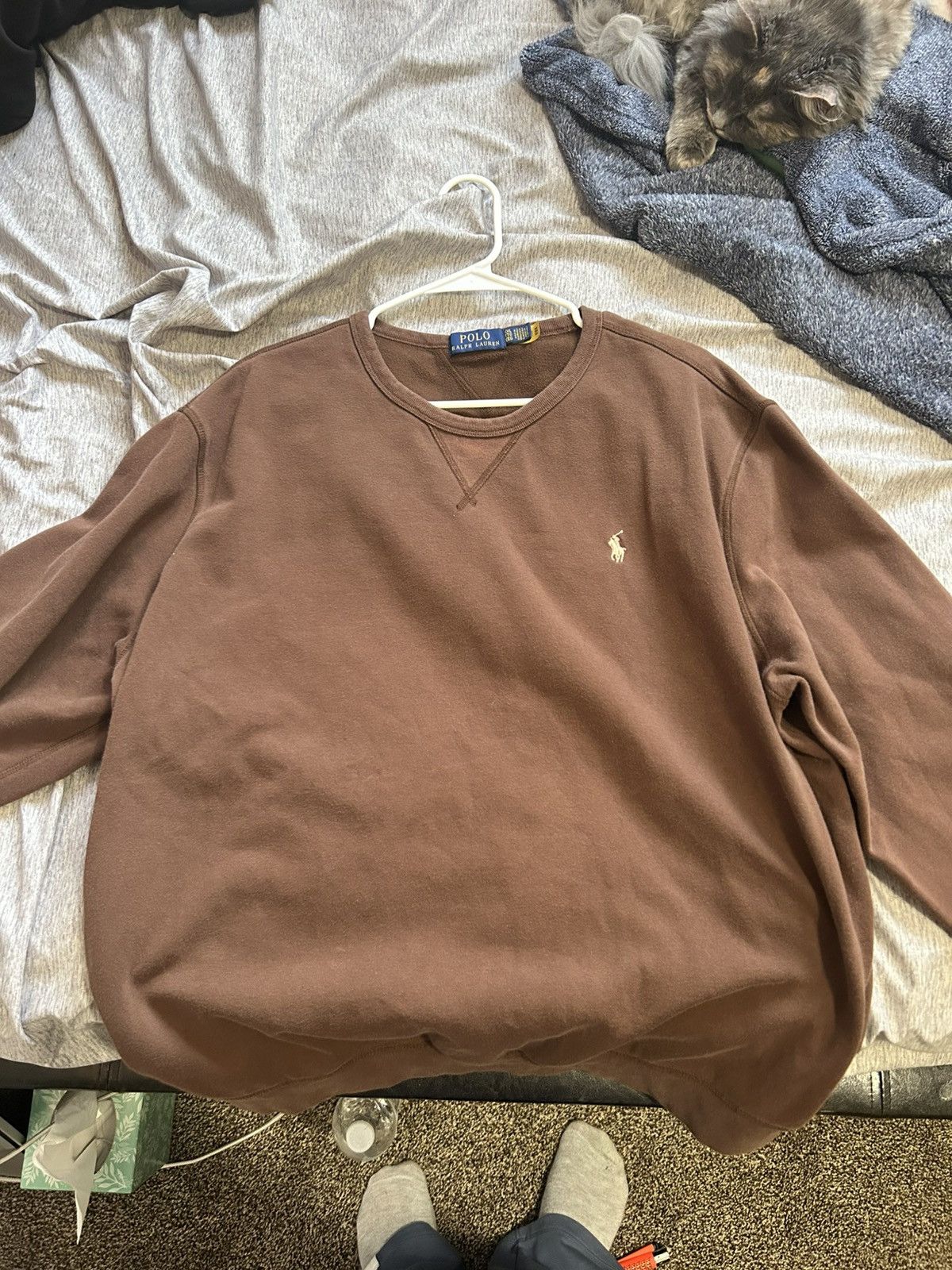 Polo Ralph Lauren Polo Ralph Lauren Vintage Crewneck Sweatshirt XXL Size US XXL / EU 58 / 5 - 3 Thumbnail