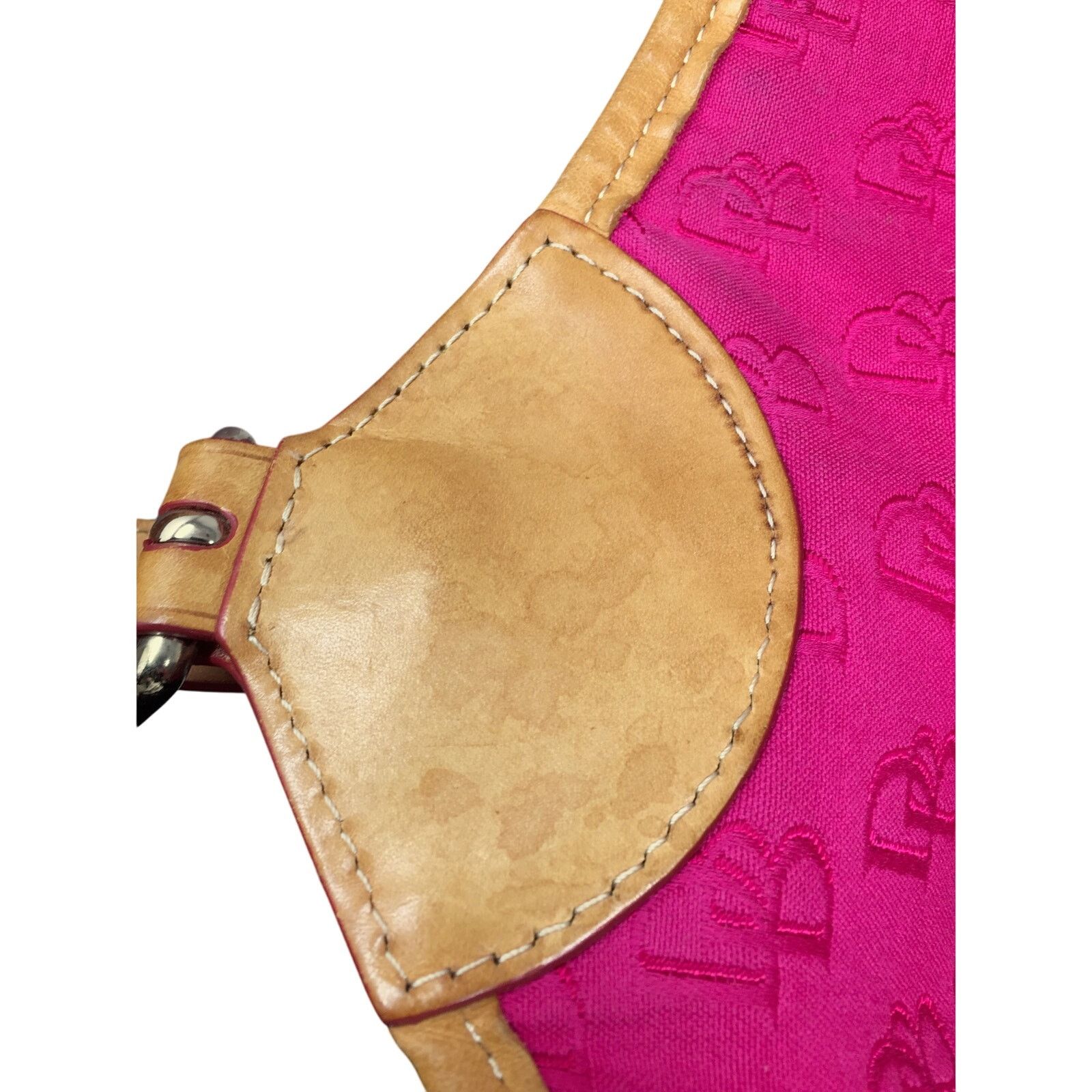 Dooney & Bourke Dooney & Bourke Oversize Deep Pink Hobo Bag Size ONE SIZE - 12 Thumbnail
