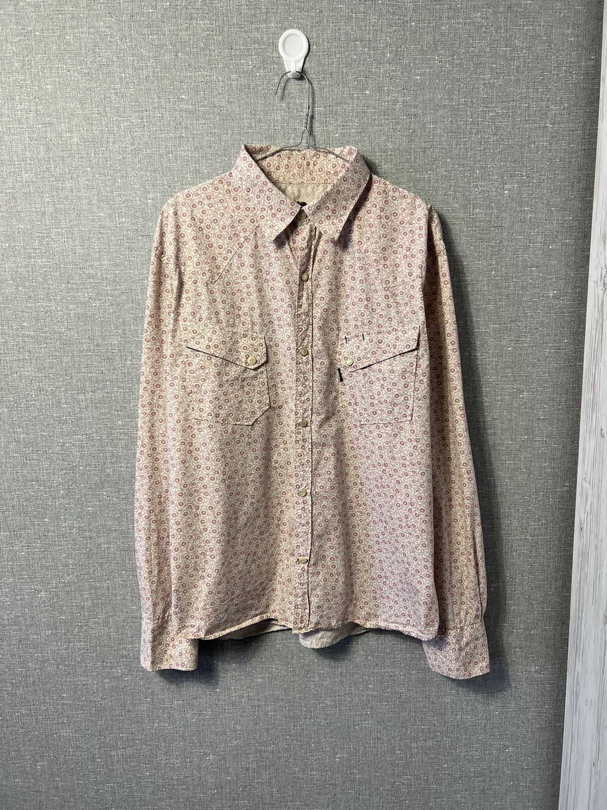 Paul Smith Paul Smith Flowers All Over Printed Button Up Shirt Size US XL / EU 56 / 4 - 1 Thumbnail