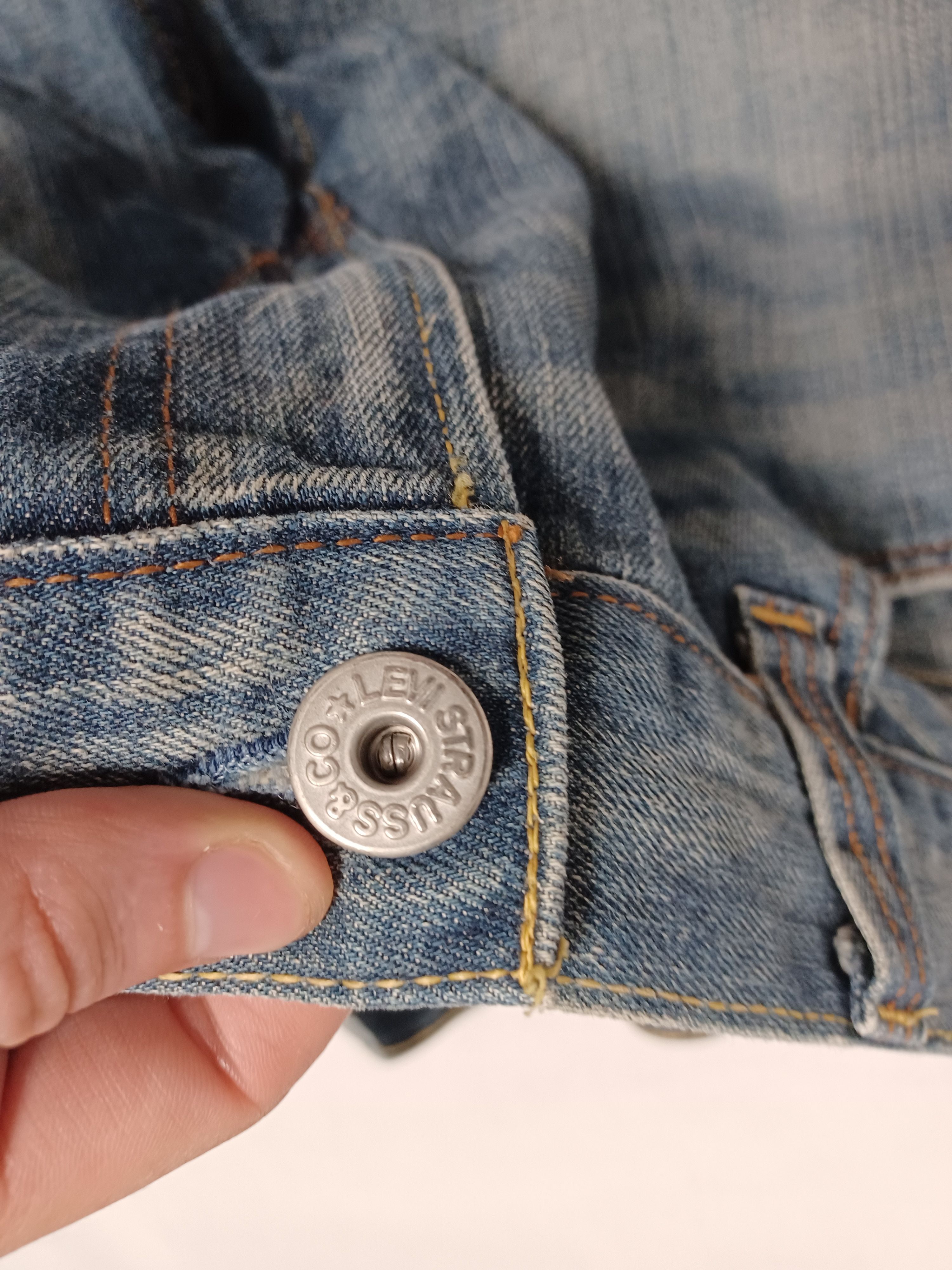 Levi's Vintage Clothing Distressed vintage Levis 511 jeans slim Size US 34 / EU 50 - 8 Thumbnail