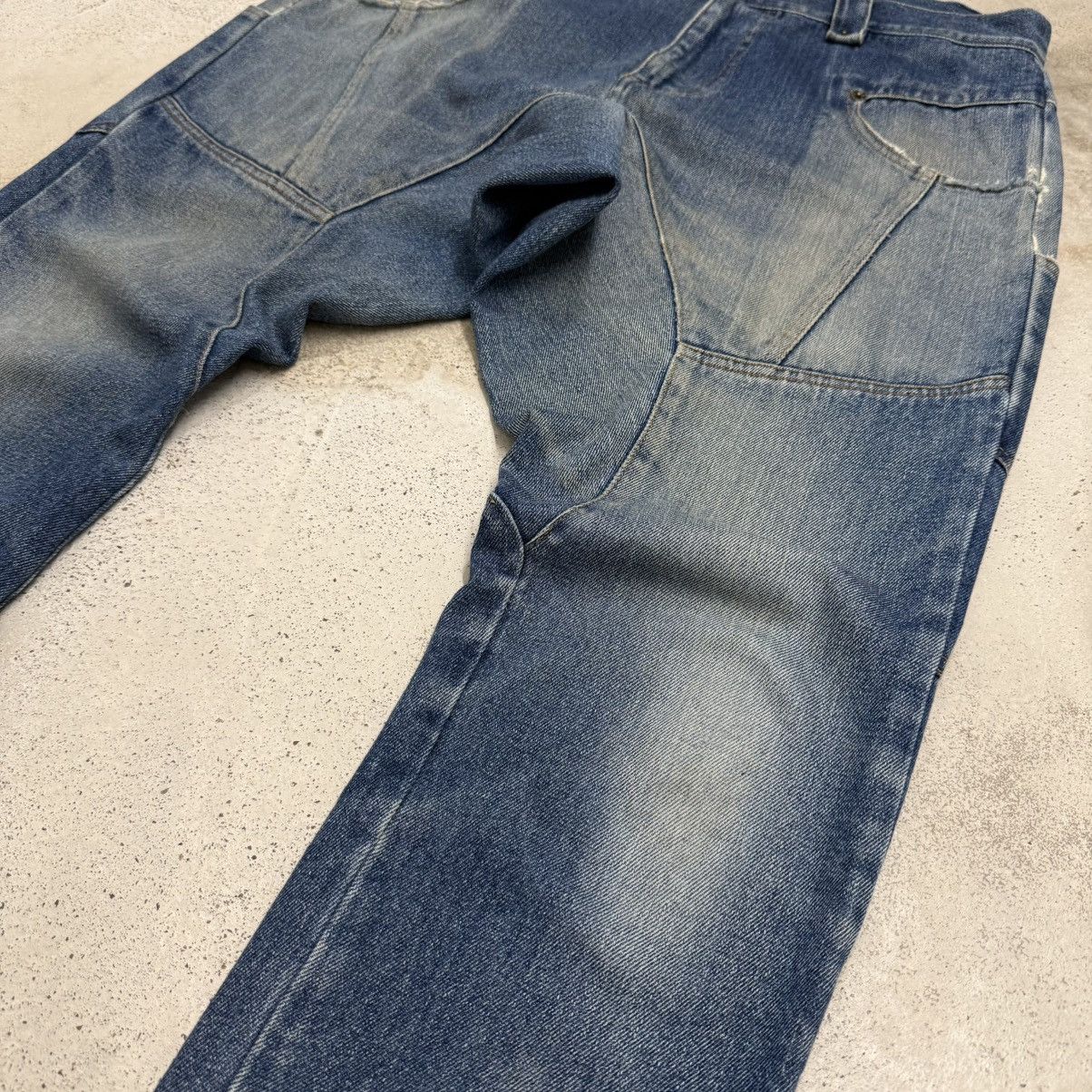 Japanese Brand Speed Orange Extra Rise Denim Pants Size US 34 / EU 50 - 6 Thumbnail