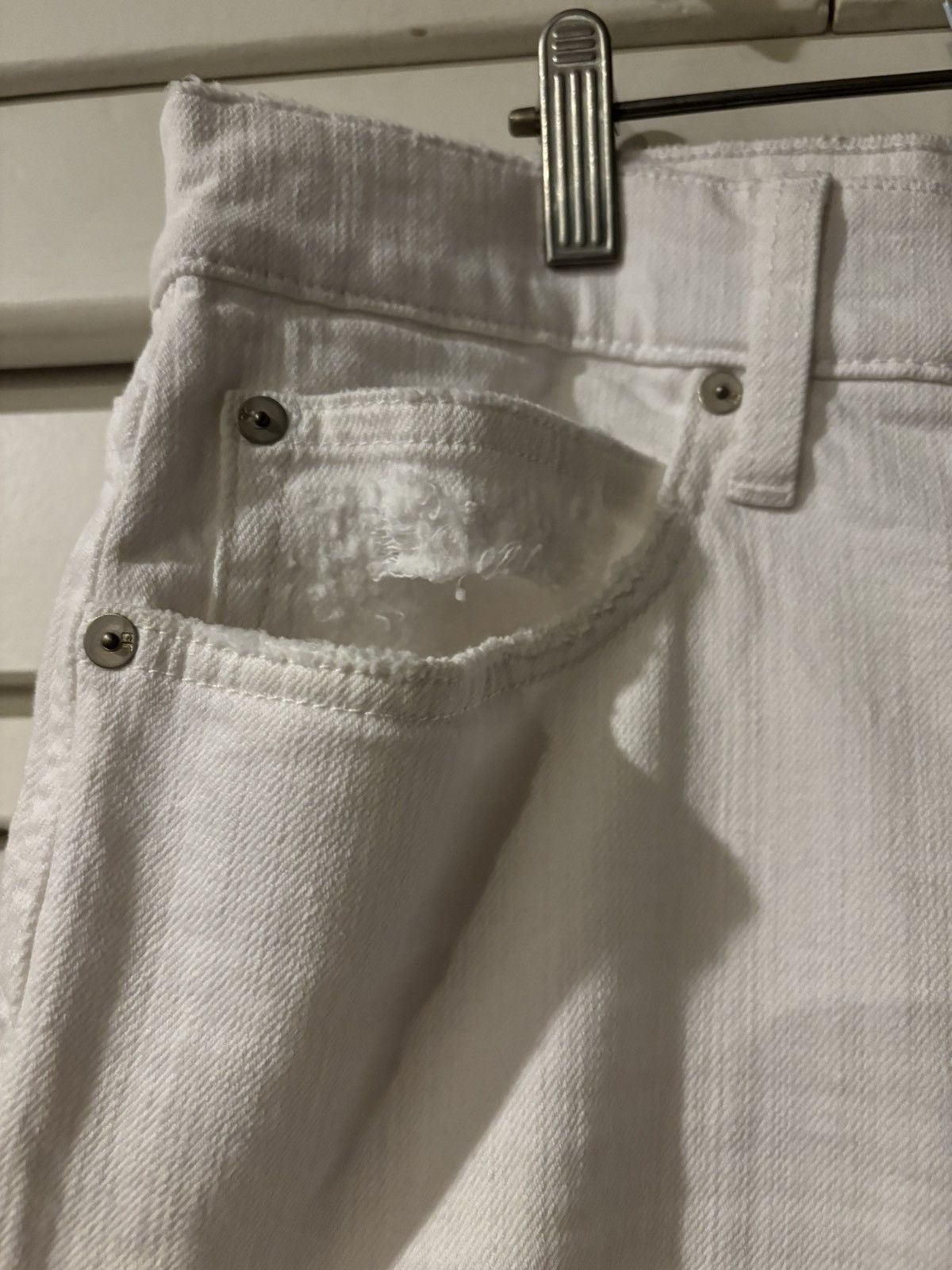 Joe's Joe’s white distressed patches denim jeans size 31 Size US 31 - 4 Thumbnail