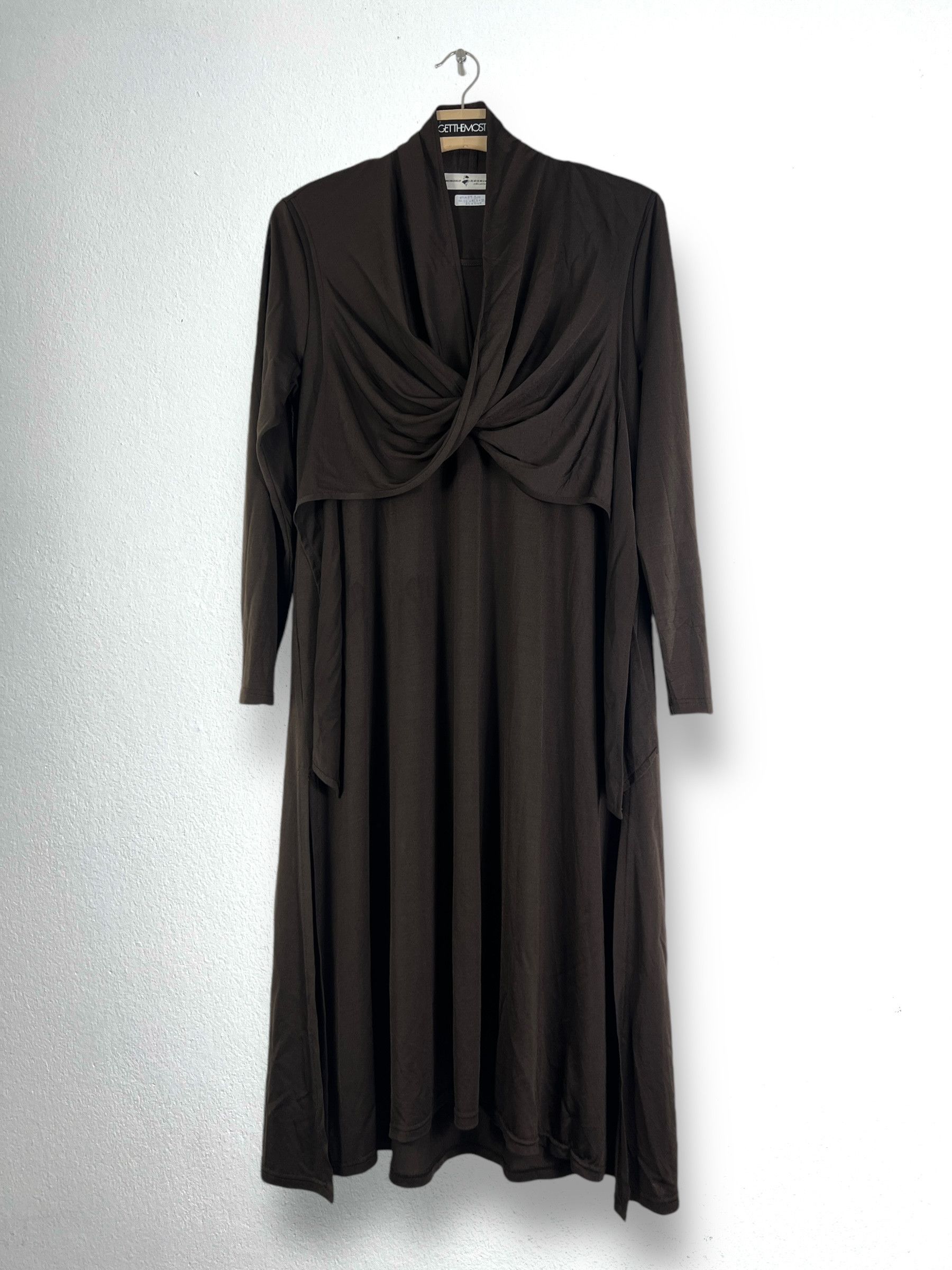 Japanese Brand Vintage HIROKO KOSHINO prét à porter Dress GTMPT801 Size XL / US 12-14 / IT 48-50 - 1 Thumbnail