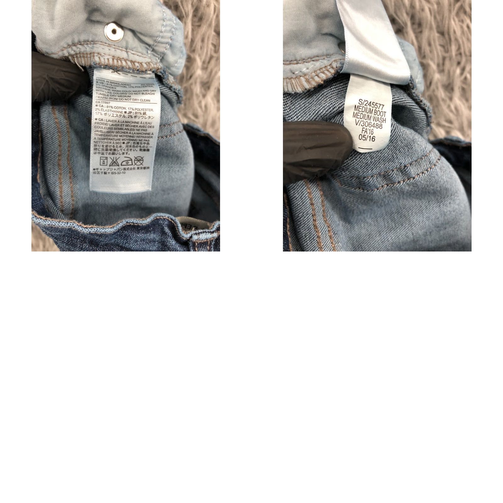 Banana Republic VINTAGE Banana Republic Slim Boot Jeans Size 4 Womens Slim Blue Jeans 28in Waist 30in Inseam Mid Rise Bootcut Denim Cotton Size 27" / US 4 / IT 40 - 9 Thumbnail