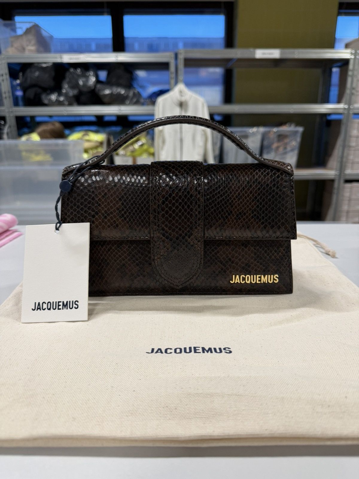 Jacquemus Jacquemus Le Grand Bambino Shoulder Bag NEW 1300$ Size ONE SIZE - 1 Thumbnail