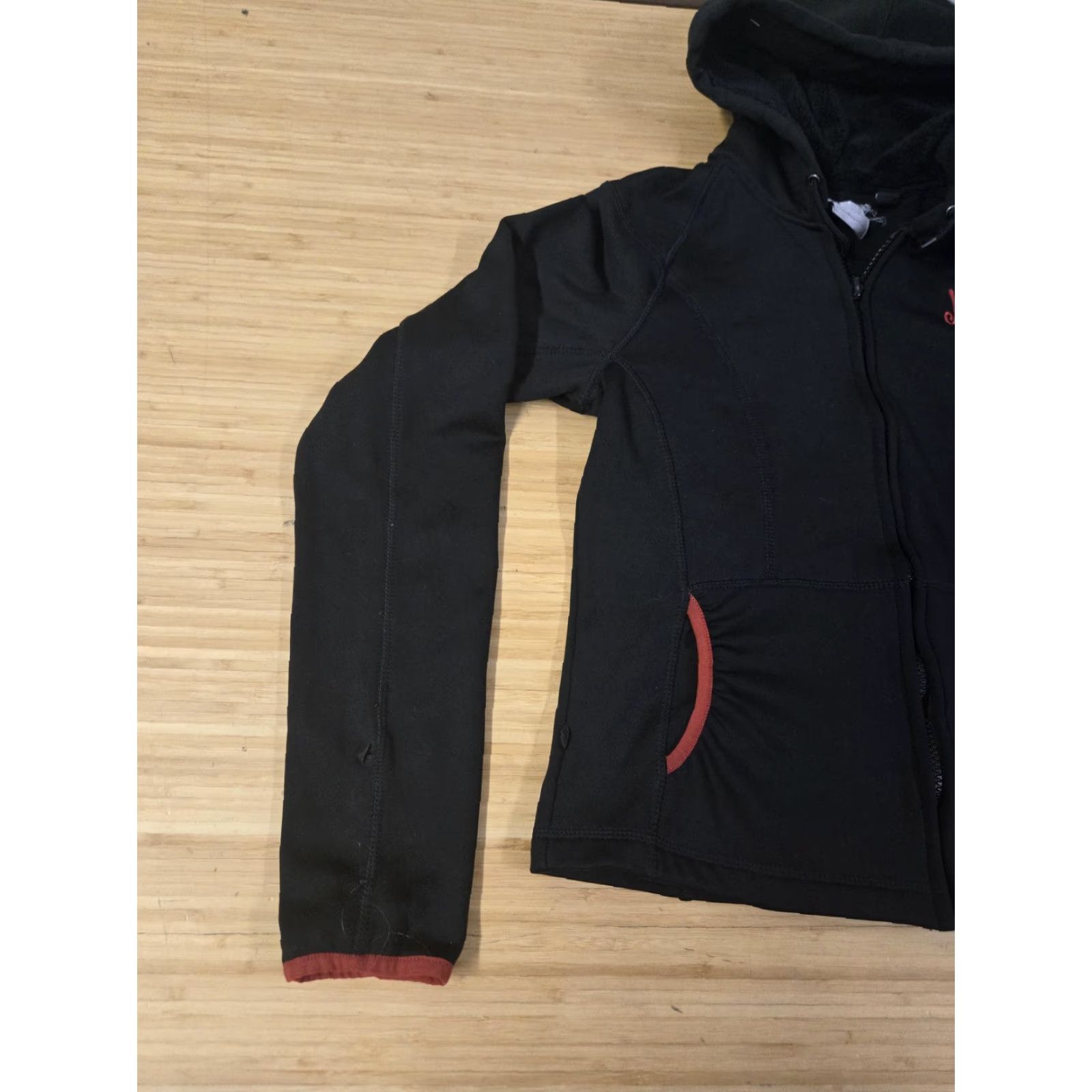 Harley Davidson Harley-Davidson Jacket Womens M Black Fleece Lined Full Zip Hoodie Moto Size M / US 6-8 / IT 42-44 - 4 Thumbnail