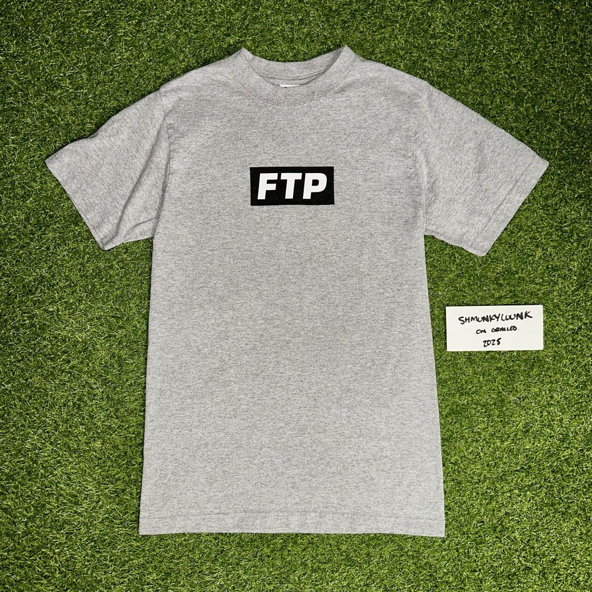 Fuck The Population FTP Grey Slap Logo Tee Size US S / EU 44-46 / 1 - 1 Thumbnail