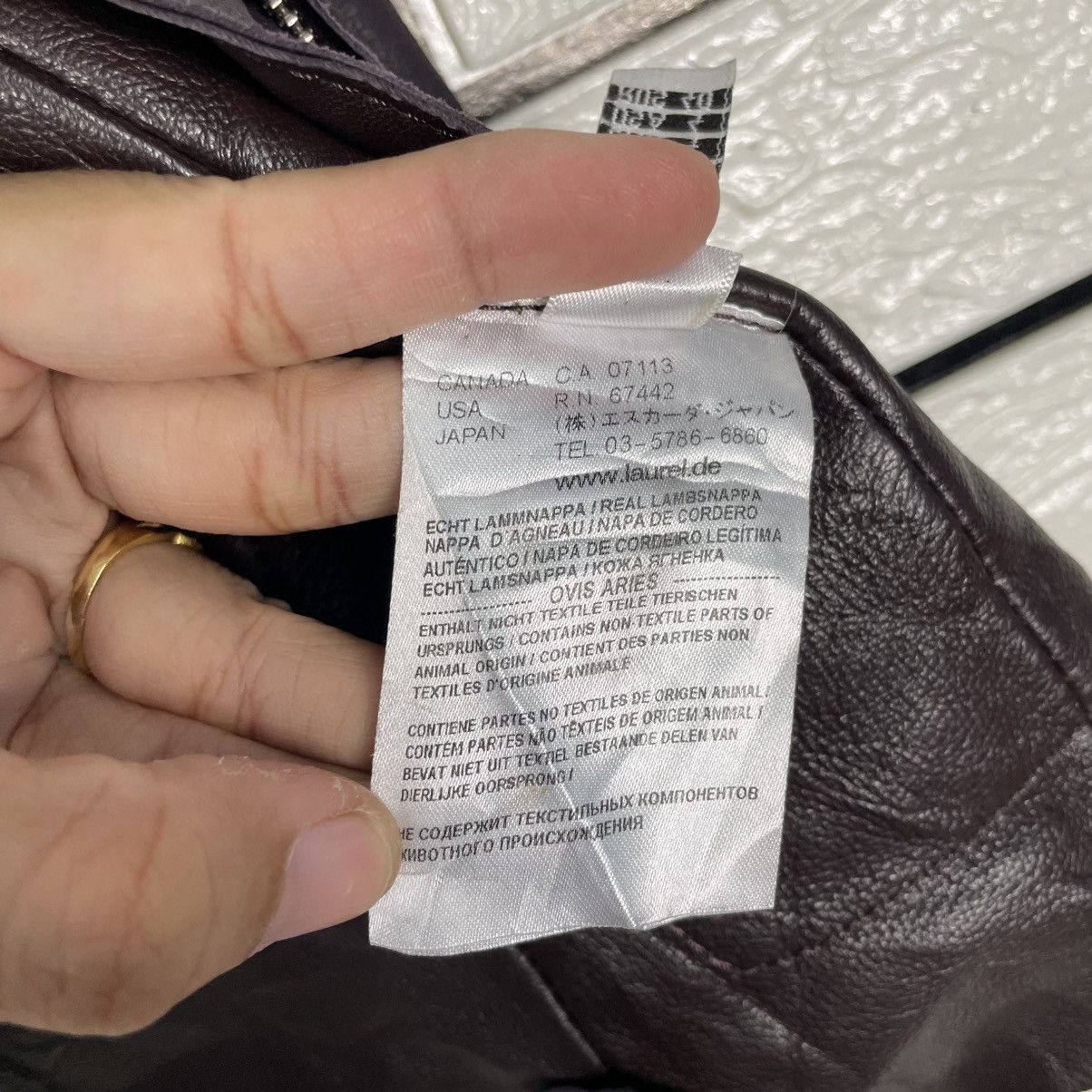Laurel Laurel Crop Leather Jacket Size XS / US 0-2 / IT 36-38 - 18 Thumbnail