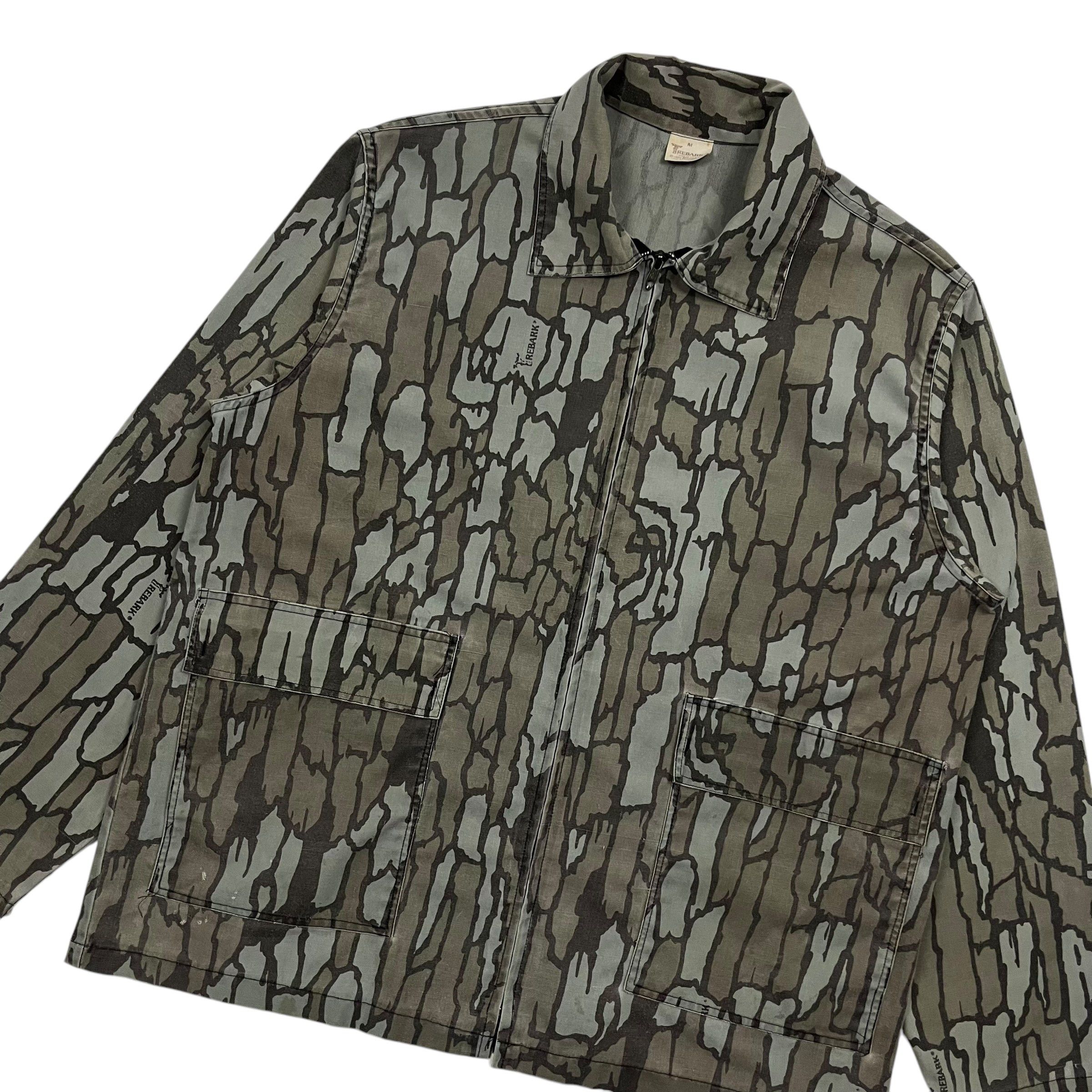 Other Trebark Camo USA Made Lightweight Hunting Jacket - Size L Size US L / EU 52-54 / 3 - 2 Thumbnail