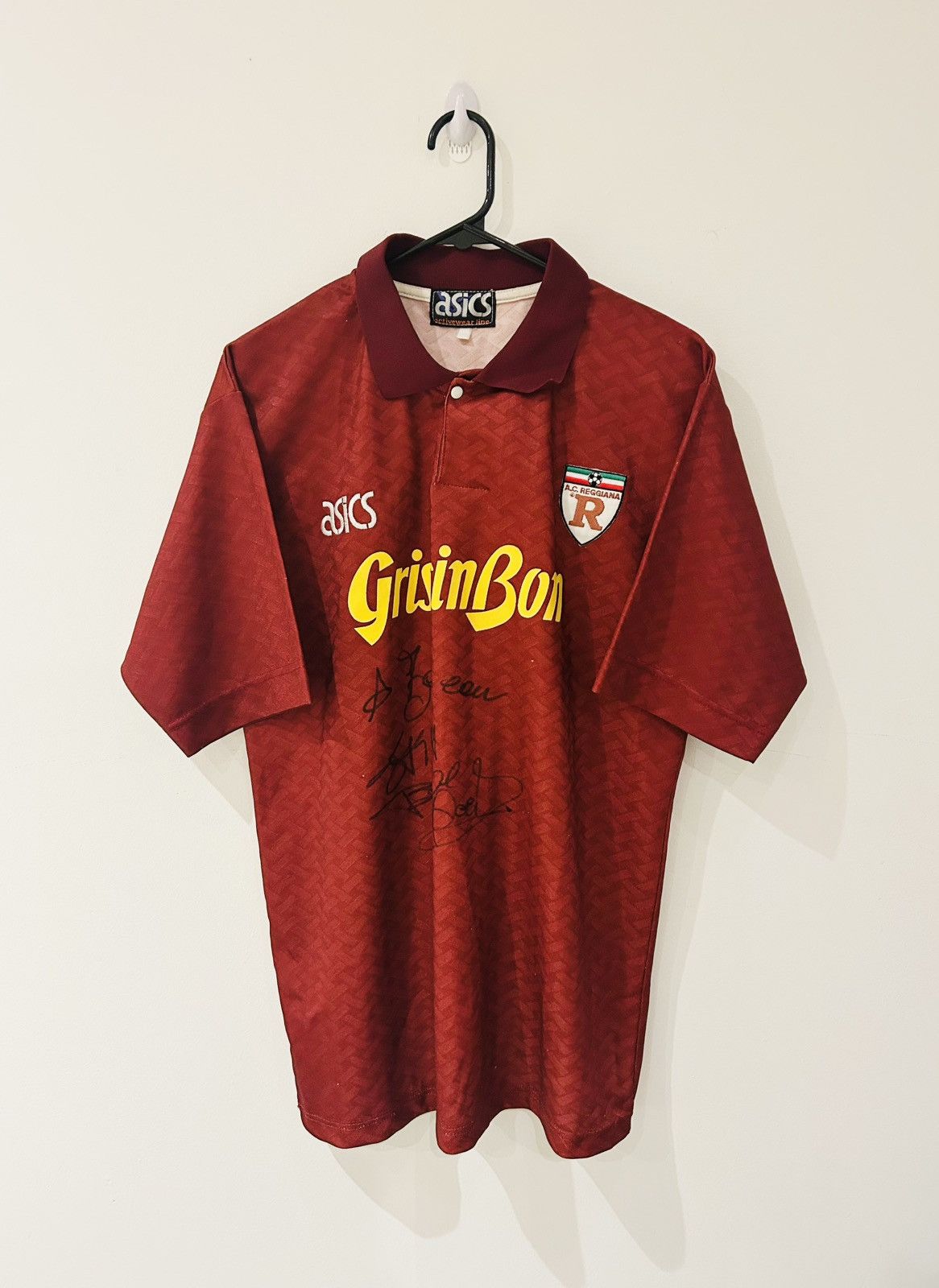 A.C Reggiana 1992/93 match worn and signed