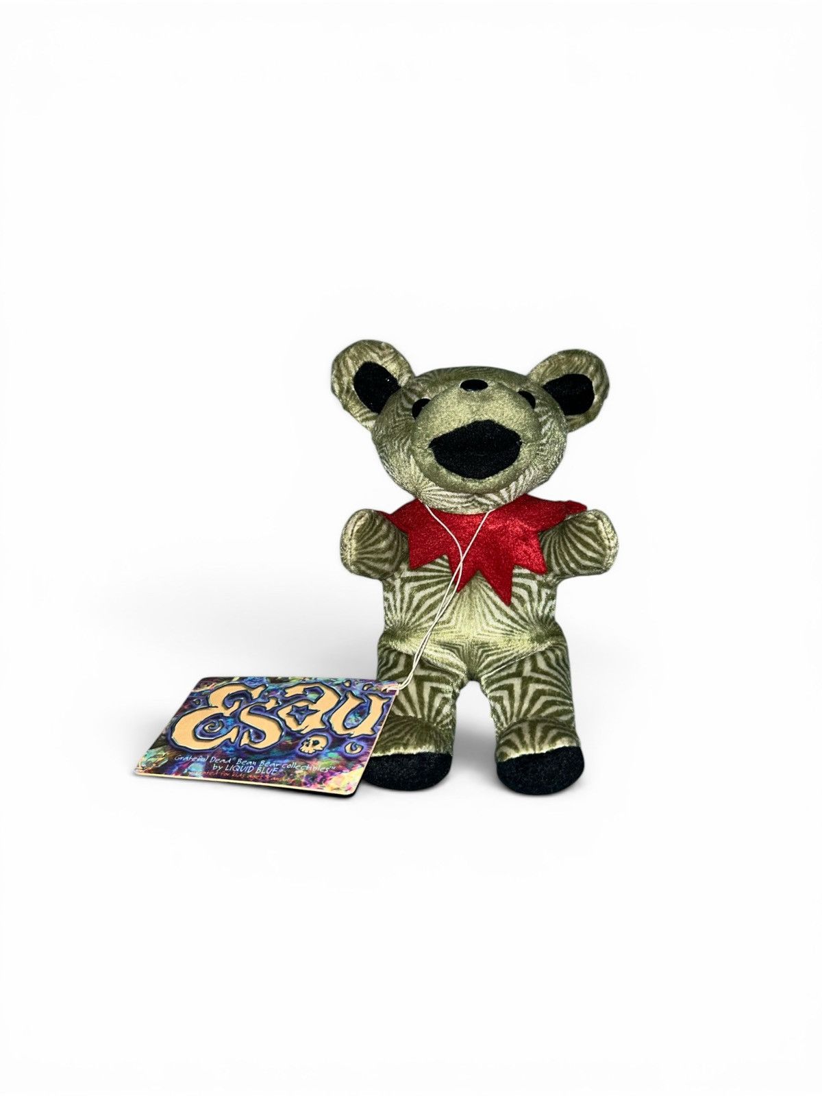 Grateful Dead × Liquid Blue 1999 Grateful DeaD Bean Bear 'Esau' Plush Size ONE SIZE - 2 Thumbnail