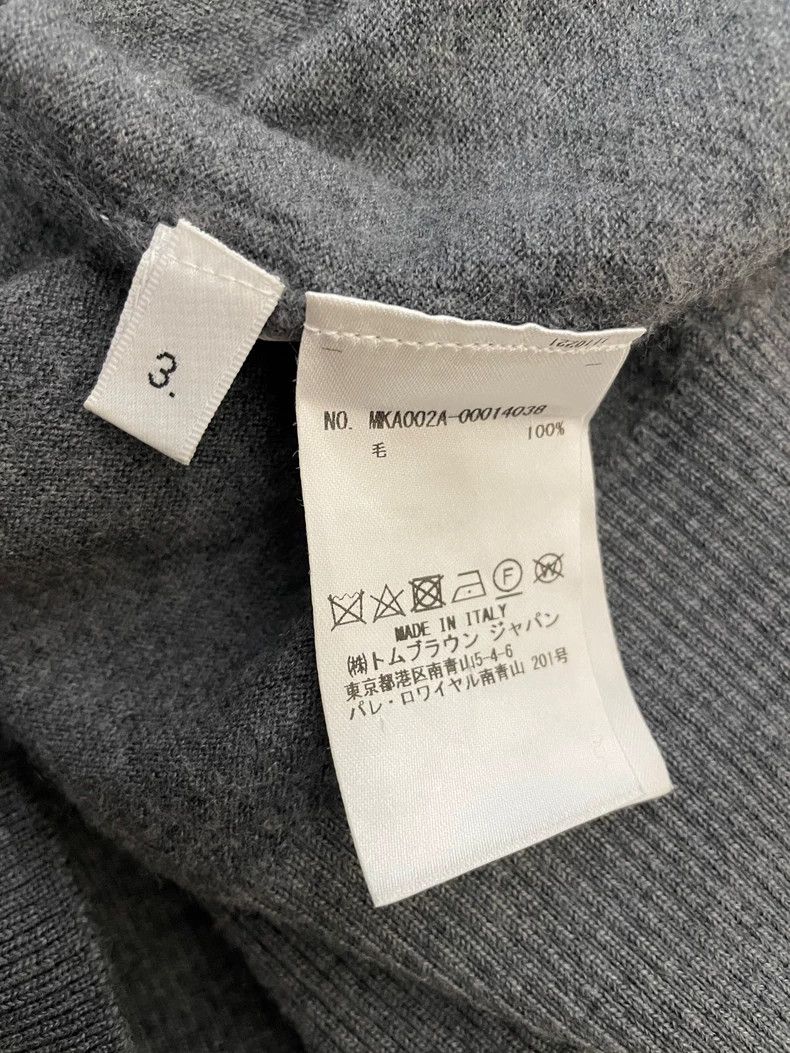 Thom Browne Thom Browne size3 A wool sweater Size US L / EU 52-54 / 3 - 6 Thumbnail