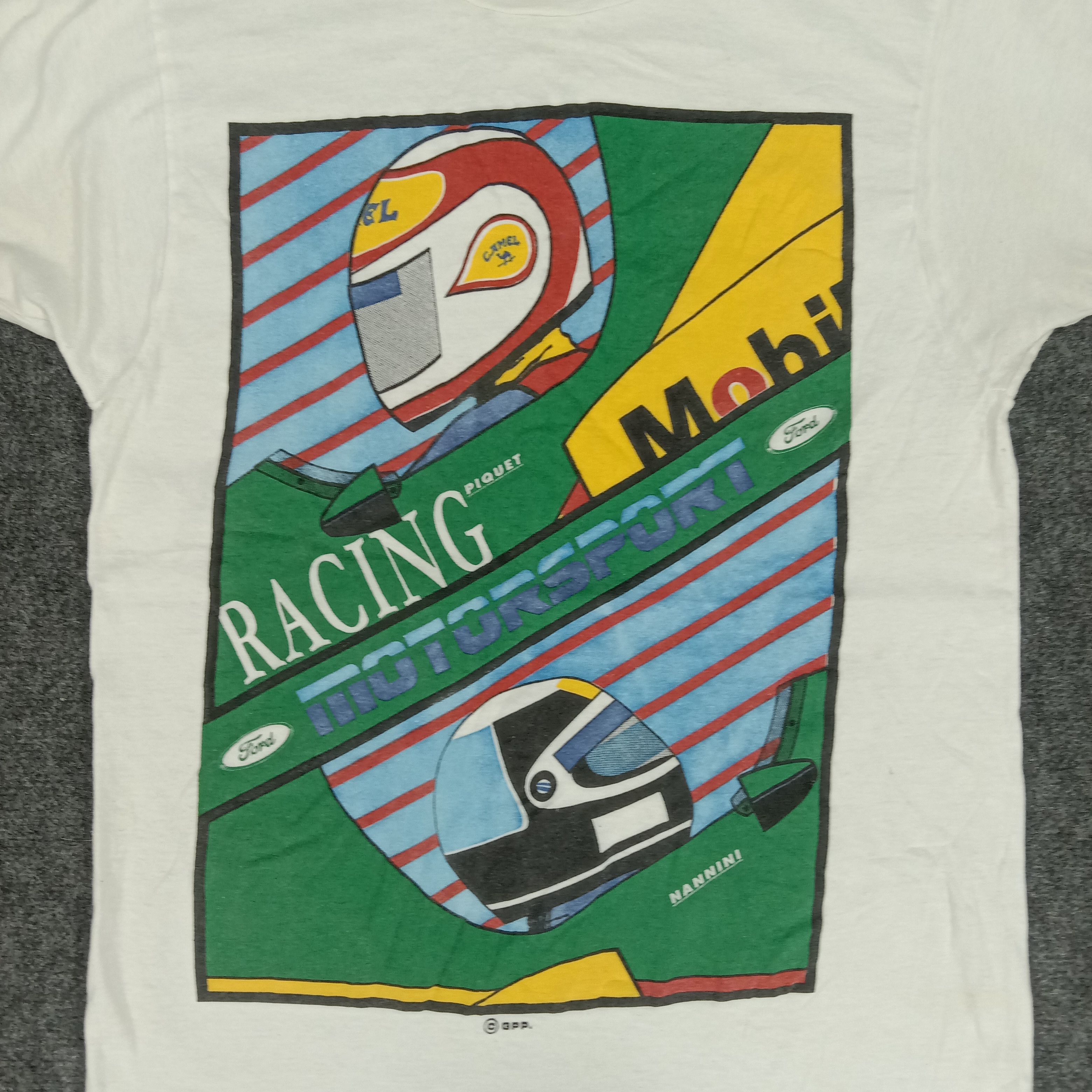 Ford × Vintage Ford Racing Piquet Mobil Formula One Tshirt Size US S / EU 44-46 / 1 - 2 Thumbnail