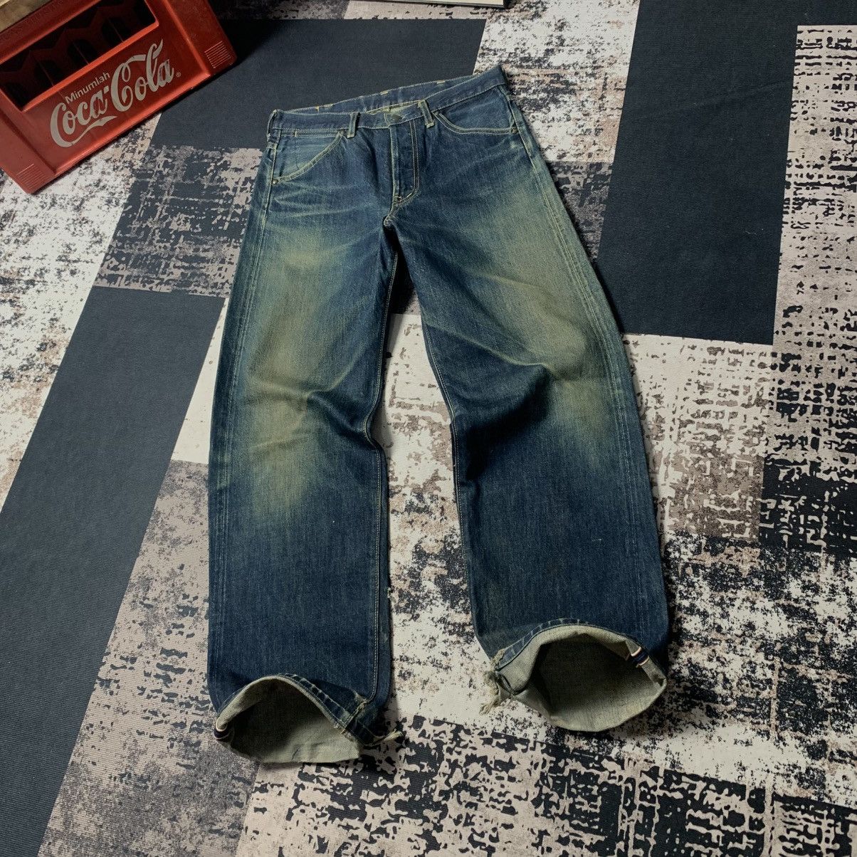 ABAHOUSE ‼️RARE‼️ Abahouse Distressed Selvedge Jeans Size US 30 / EU 46 - 1 Thumbnail