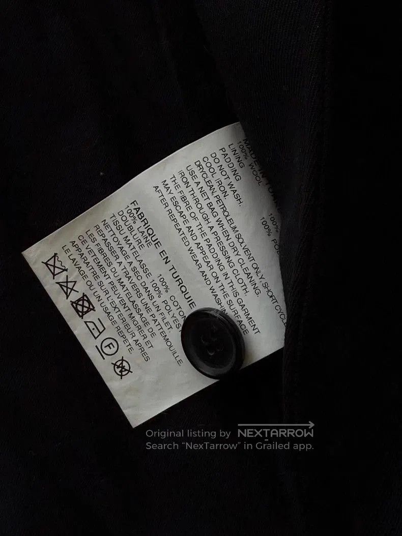 Comme des Garcons Comme des Garcons Black Cotton Coat. Size US M / EU 48-50 / 2 - 2 Thumbnail