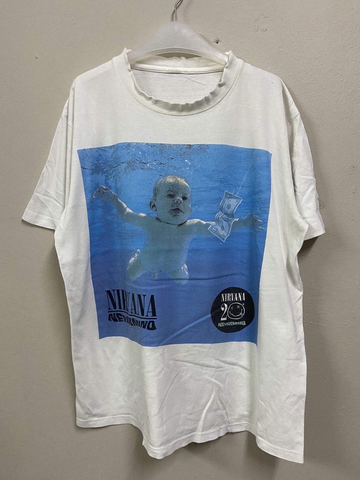 Nirvana × Vintage Vintage Nirvana 20th Nevermind tshirt Size US L / EU 52-54 / 3 - 1 Thumbnail